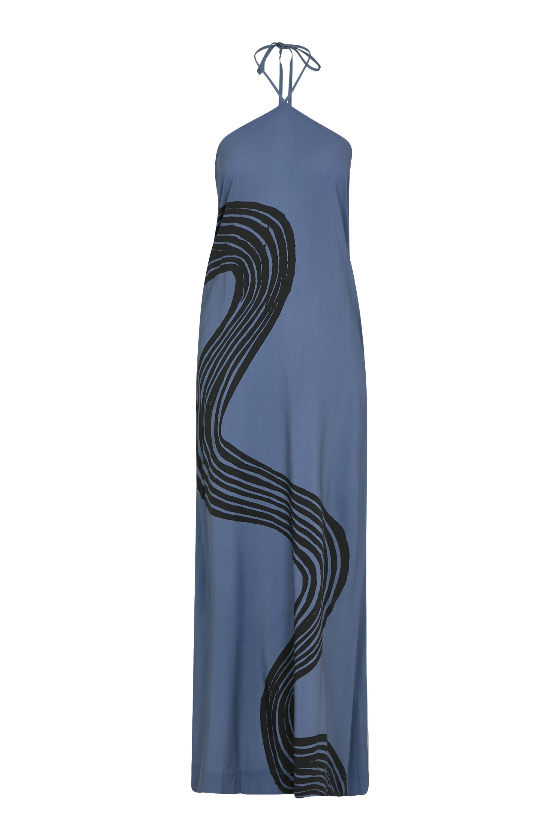  Gala Halterneck Maxi Dress