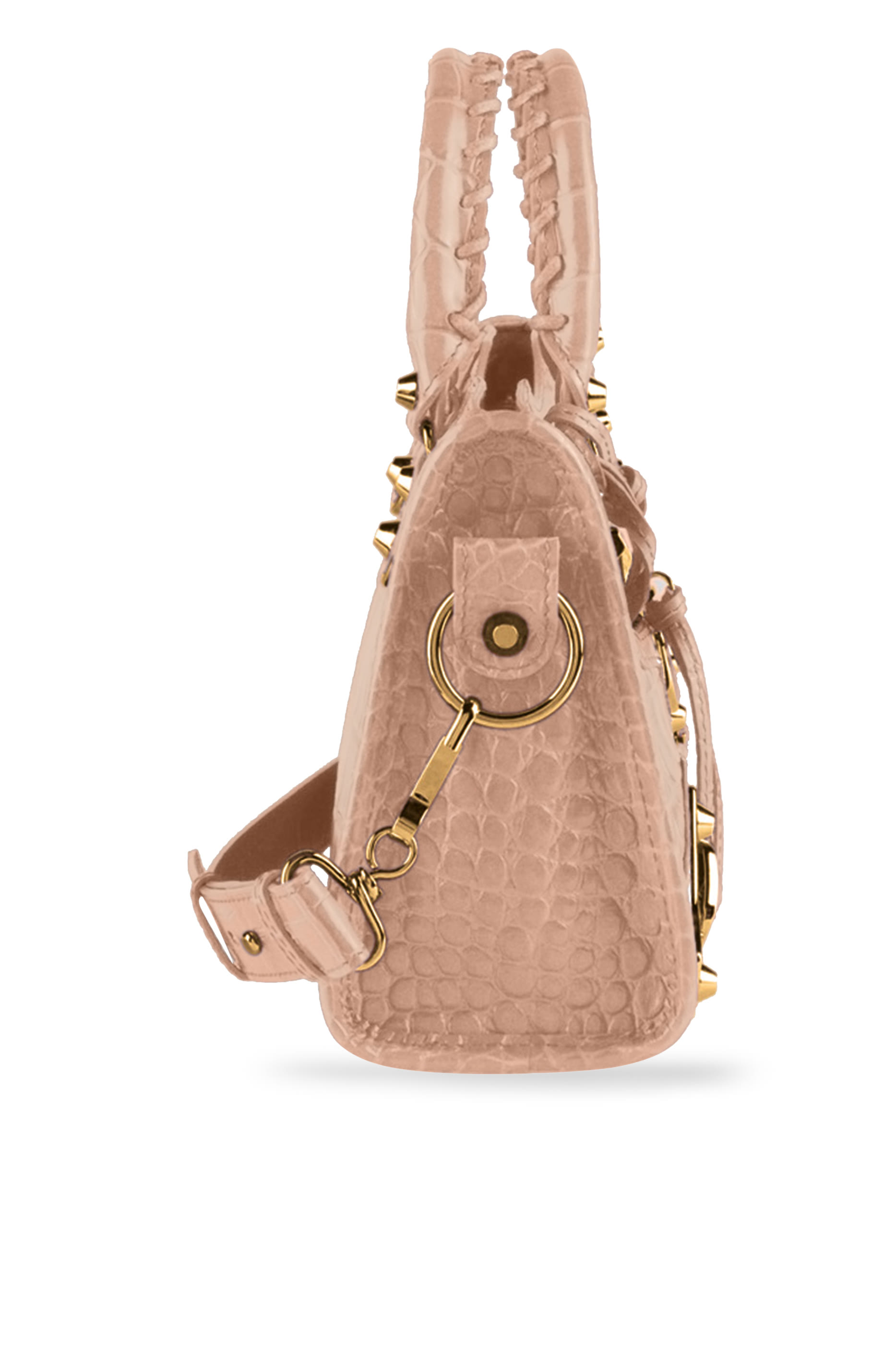 Metallic Edge Mini City Bag