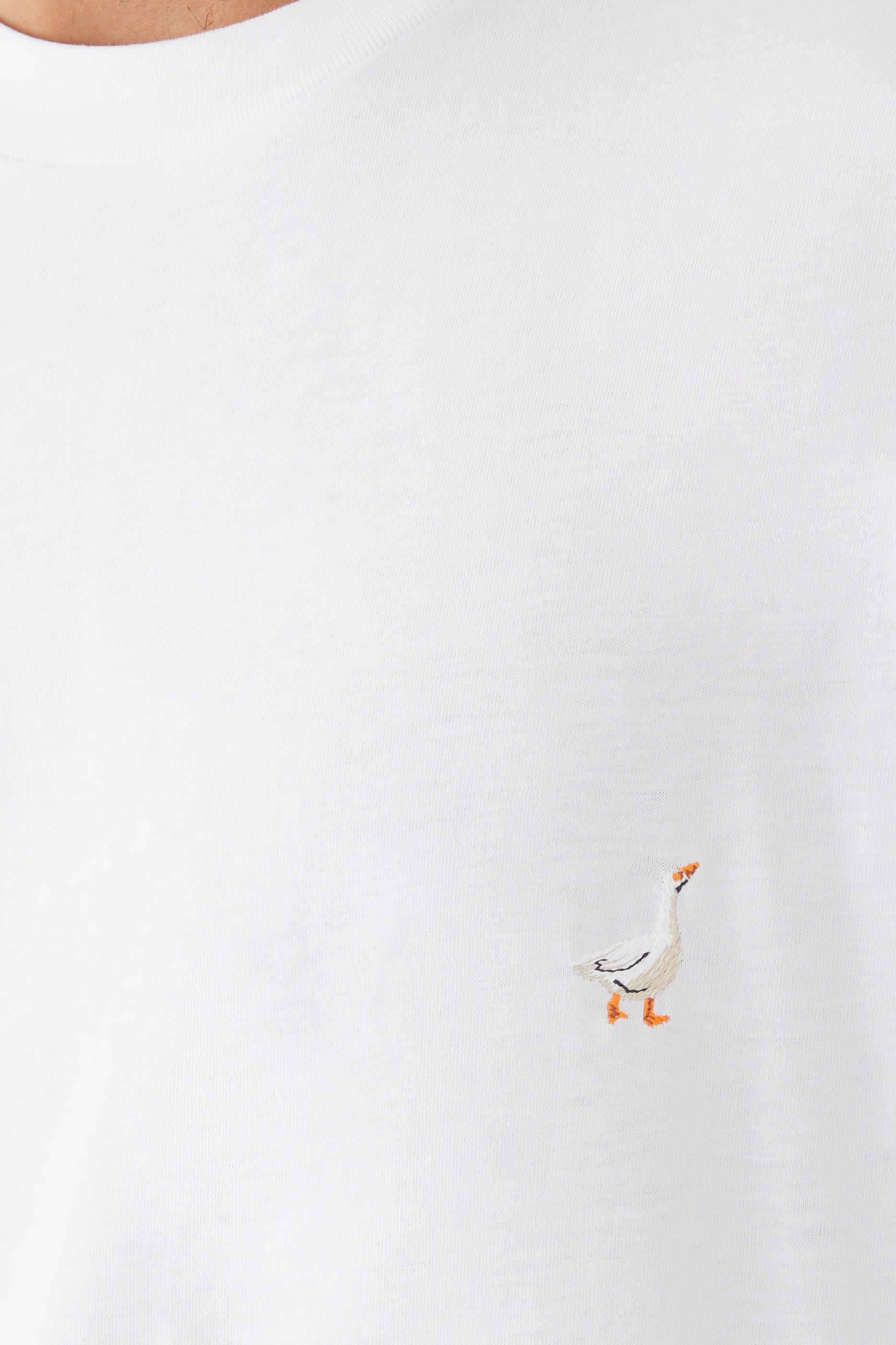 Goose Embroidery T-Shirt