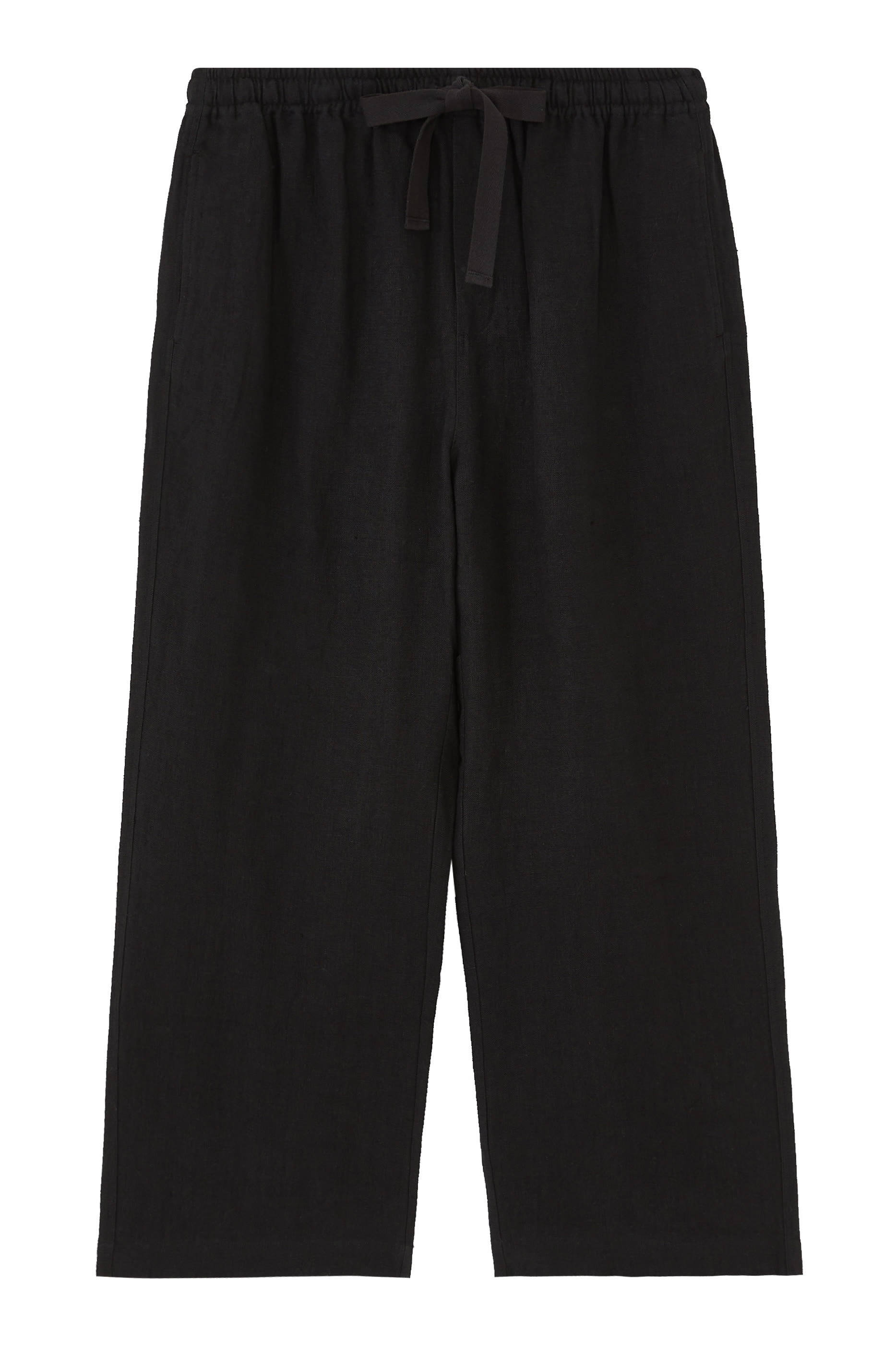 Wide Leg Linen Trousers
