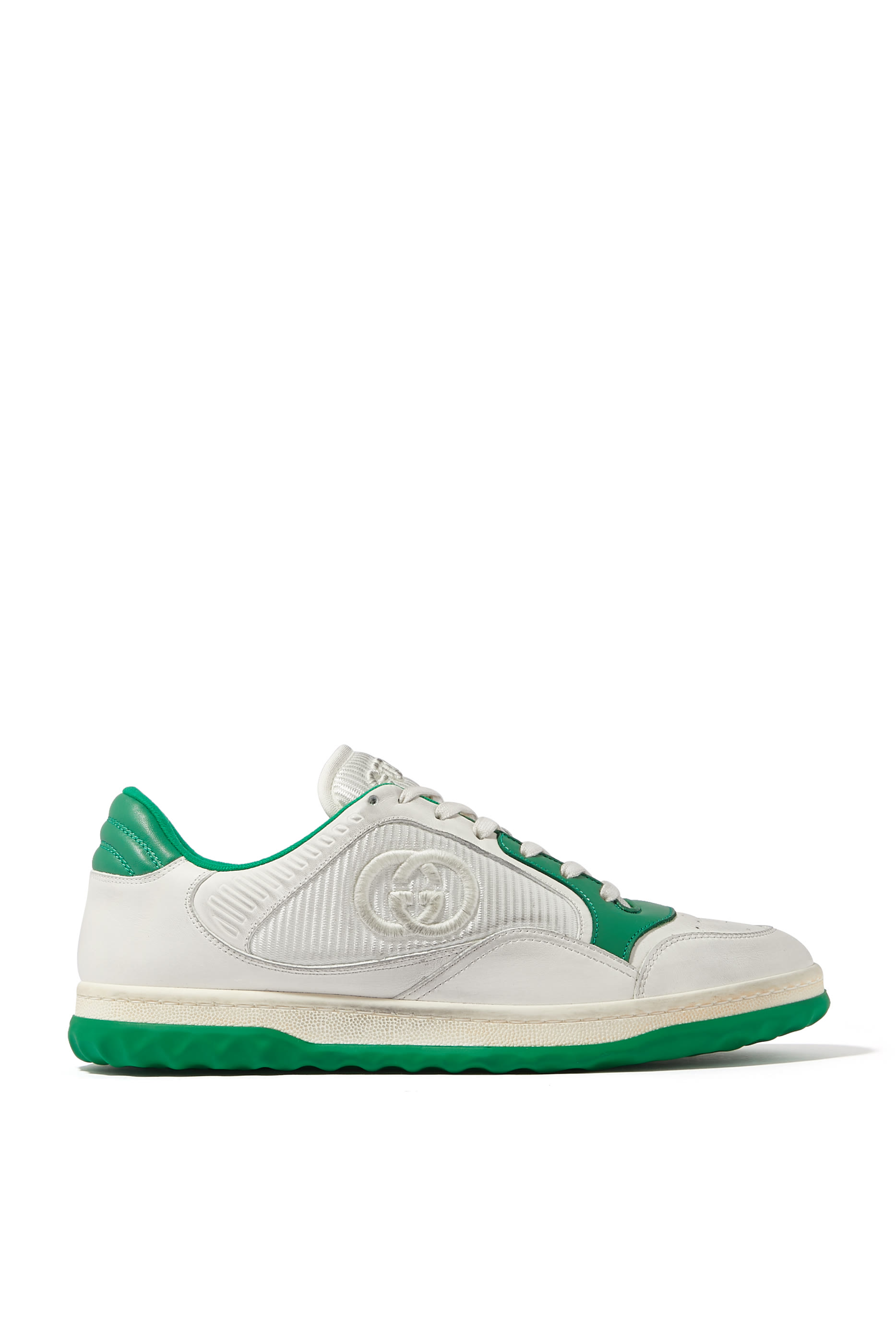 MAC80 Leather and Fabric Sneakers