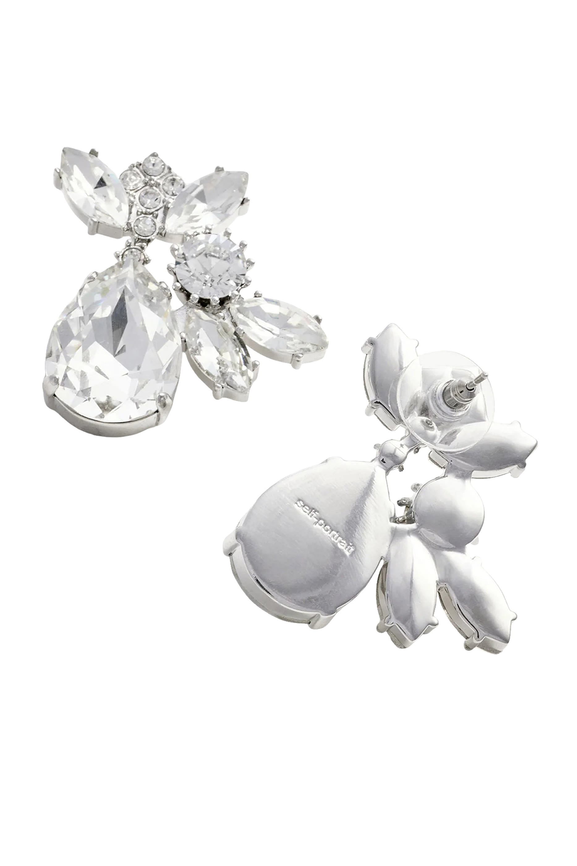 Multi Crystal Cluster Earrings