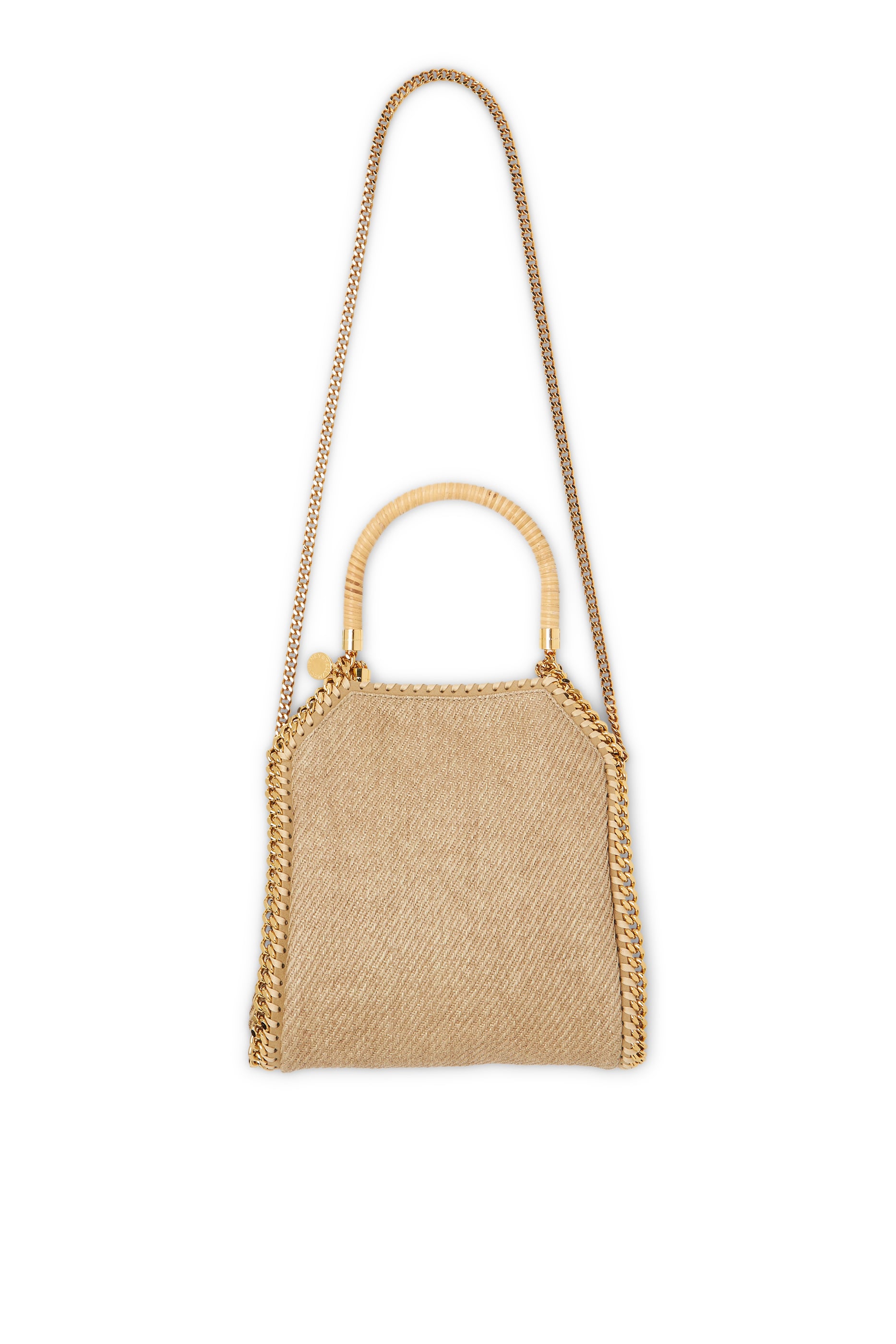 Falabella Mini Woven Tote Bag