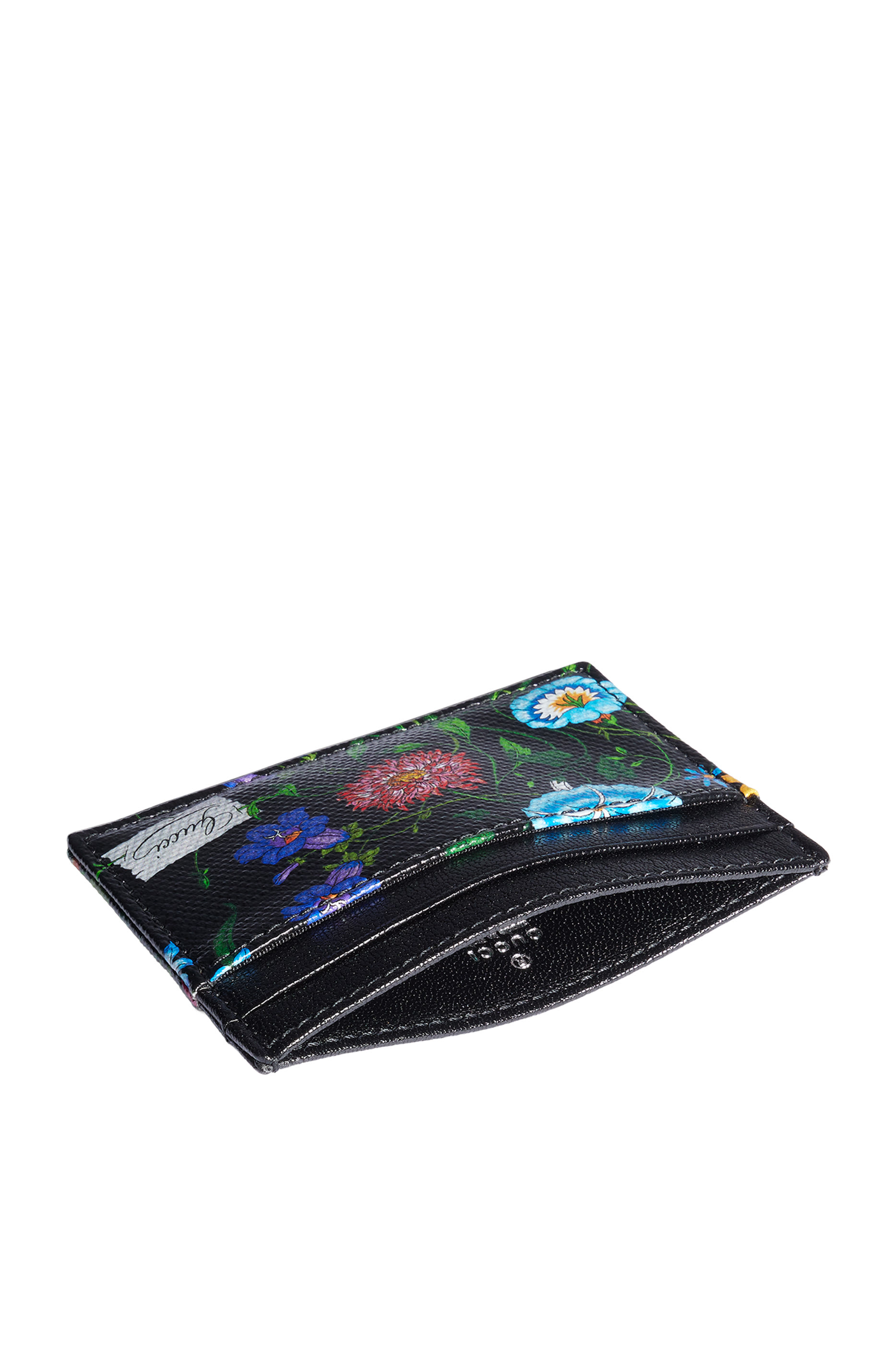Flora-Motif Card Case
