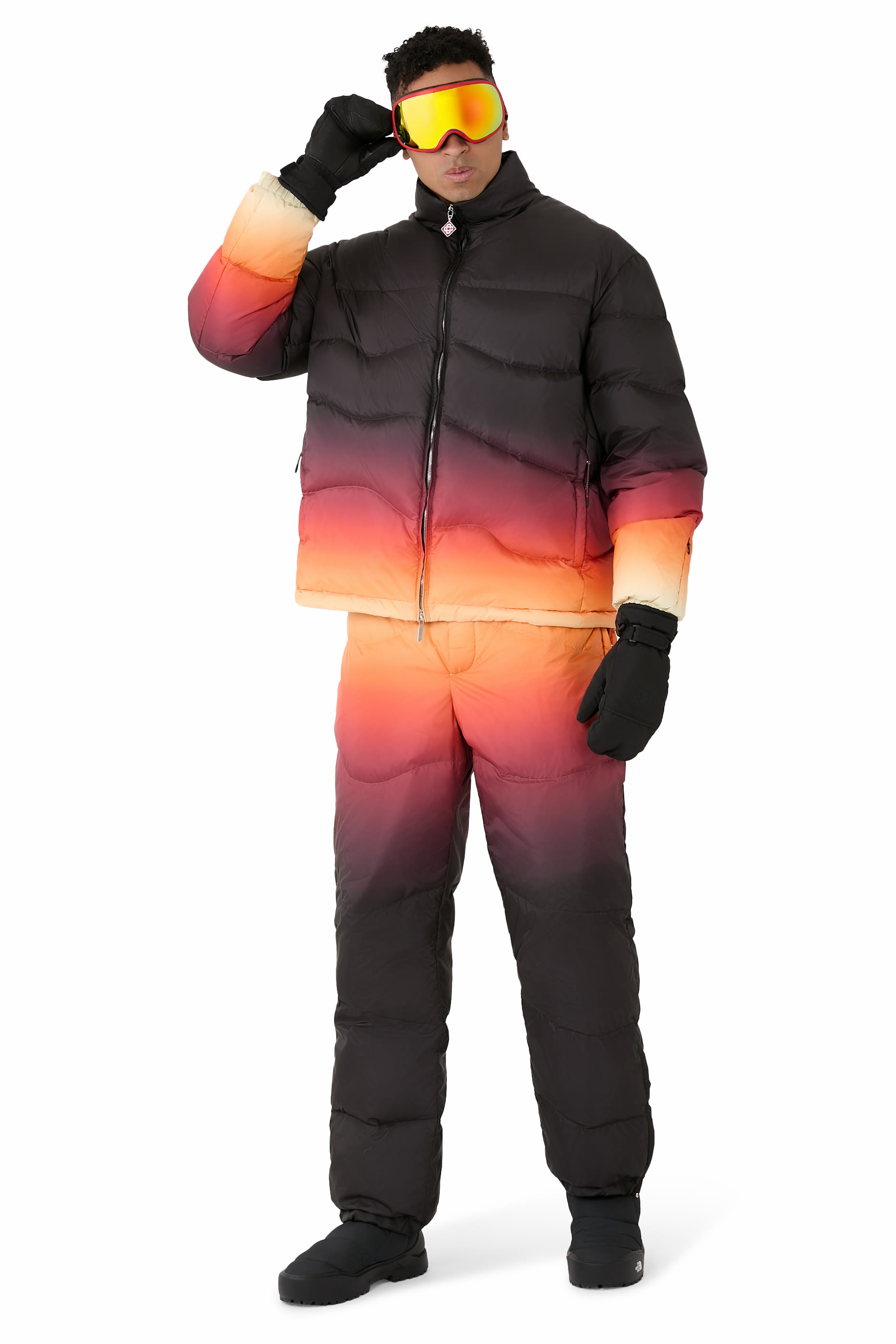  Gradient Nylon Padded Trousers