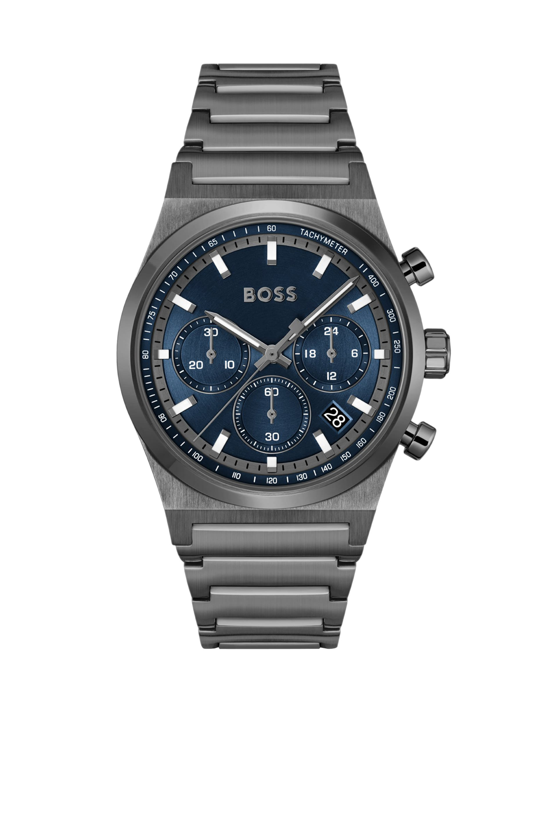 Candor Chrono Grey-plated Chronograph Watch