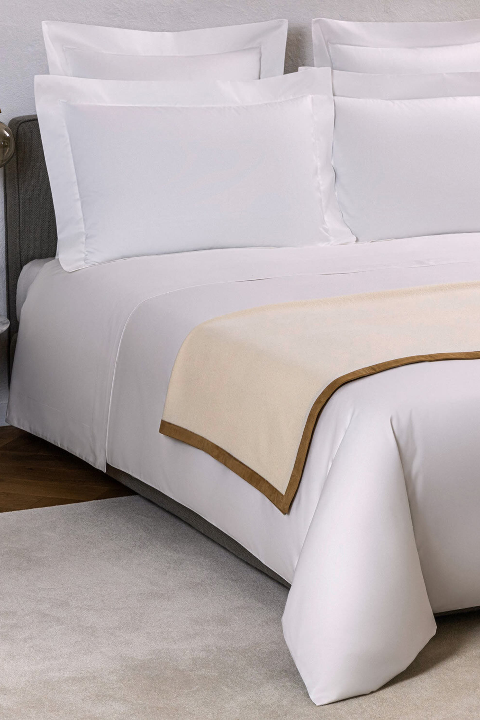 Cashmere & Suede Throw