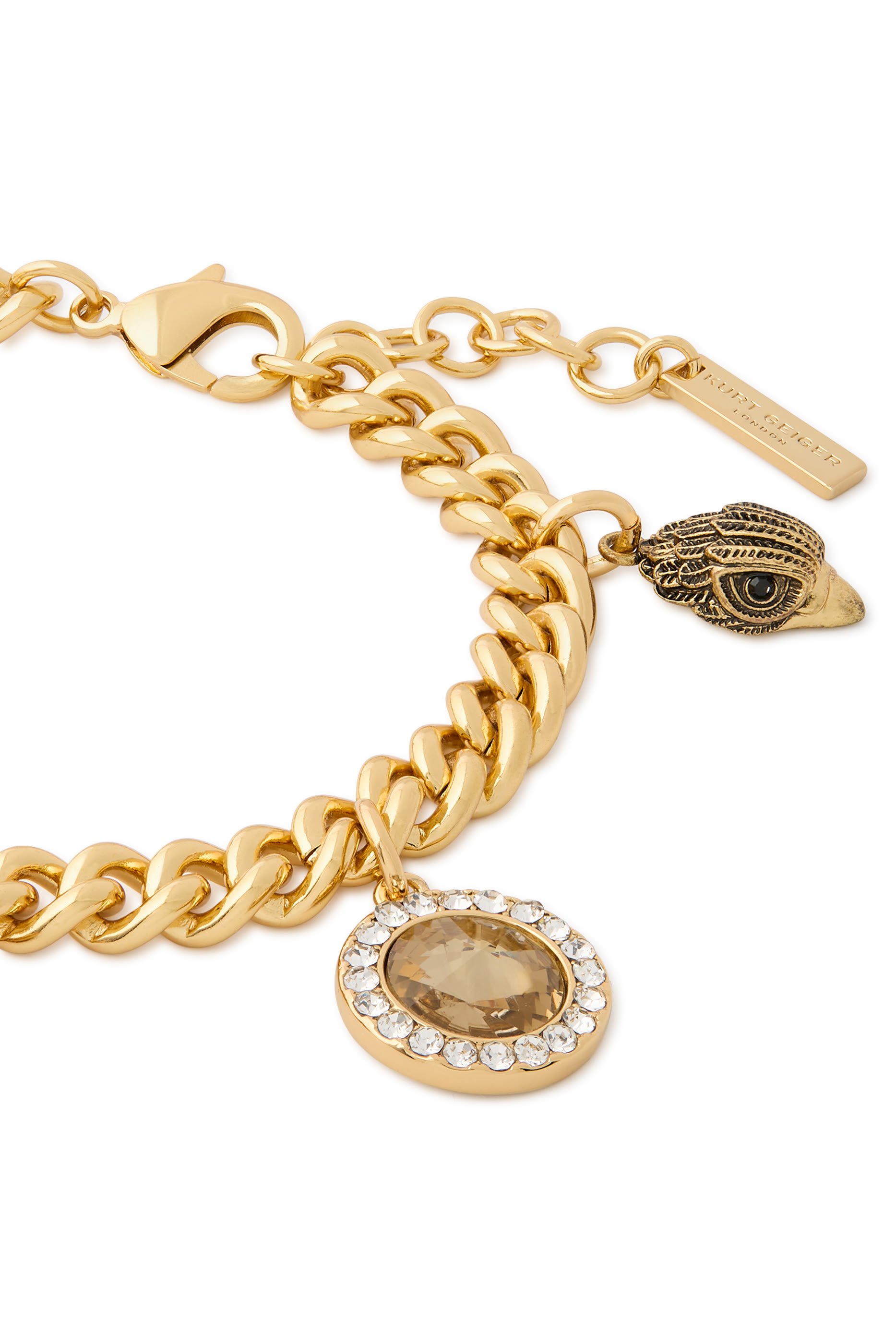 Kurt Charm Bracelet, Brass
