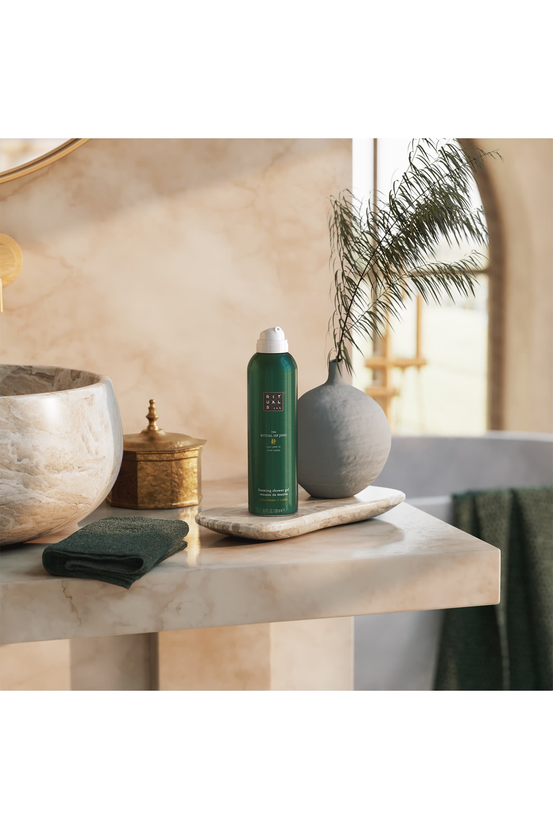 The Ritual of Jing Foaming Shower Gel, 200ml