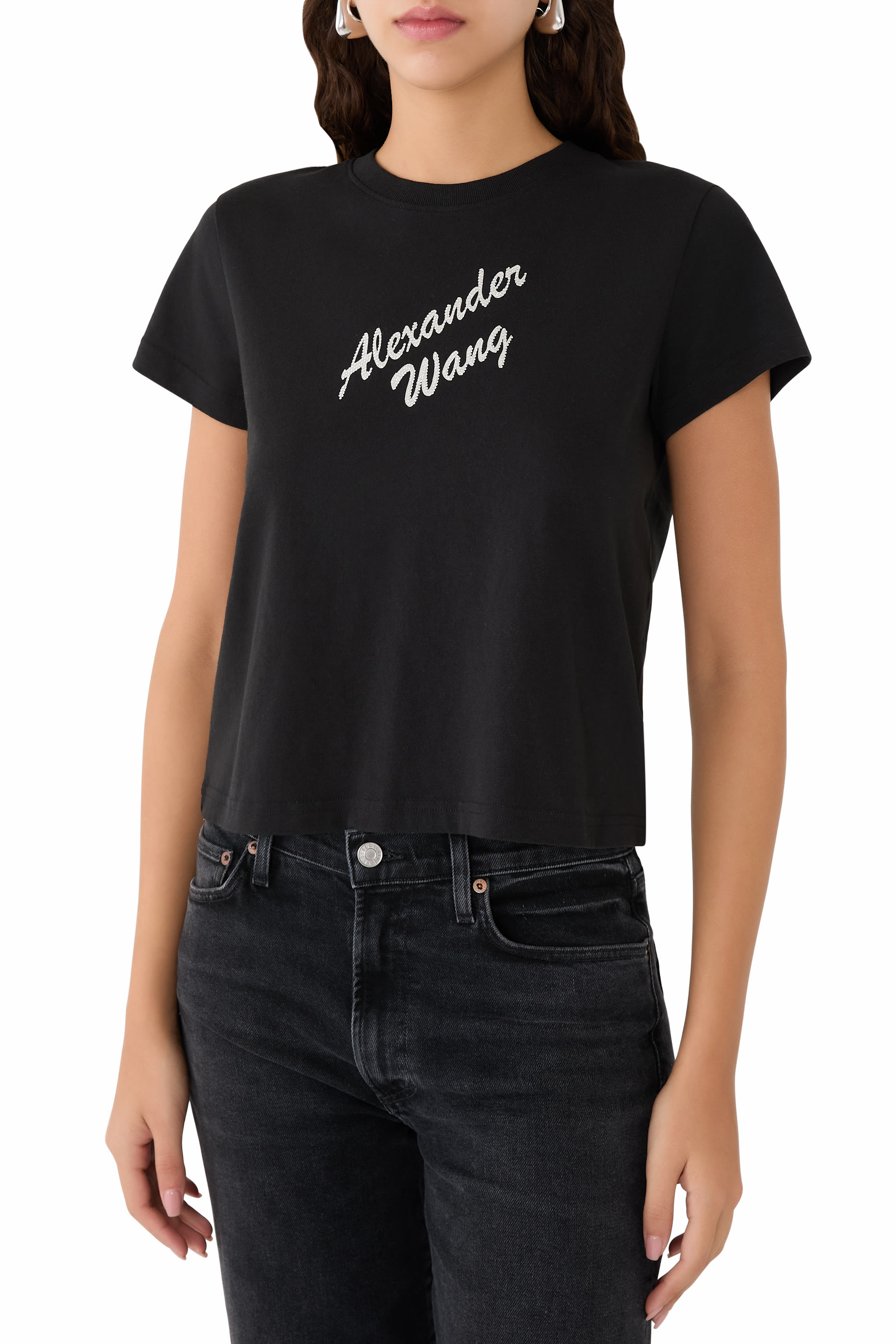 Logo Shrunken T-Shirt