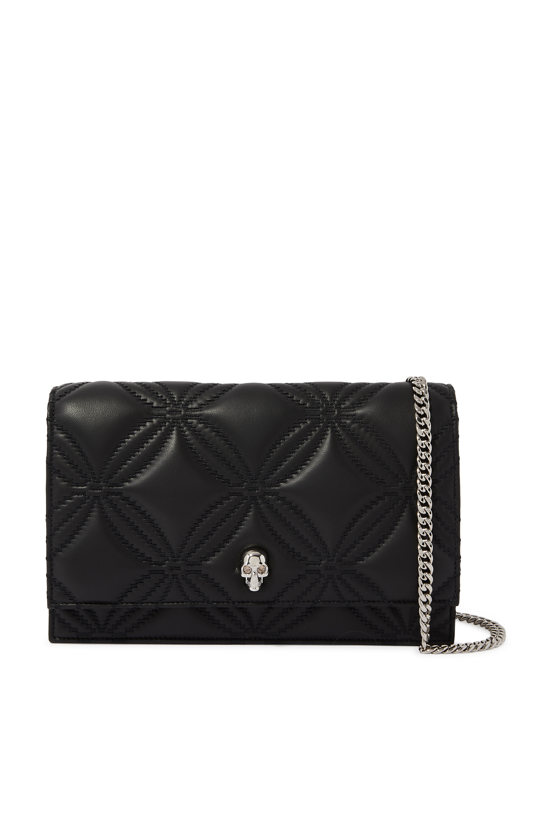 Medium Skull Leather Bag