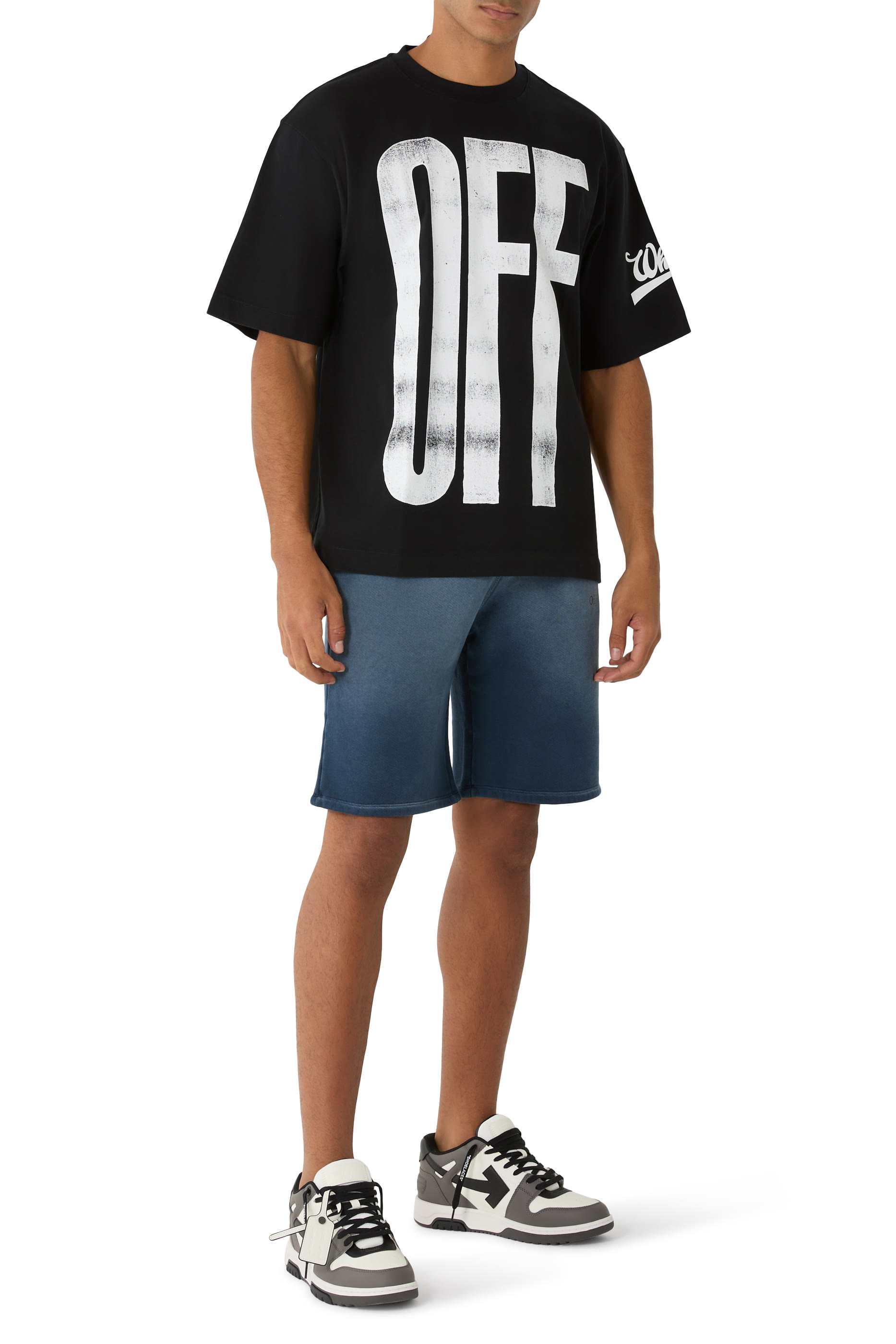 Big Off Diagonal Skate Logo T-Shirt