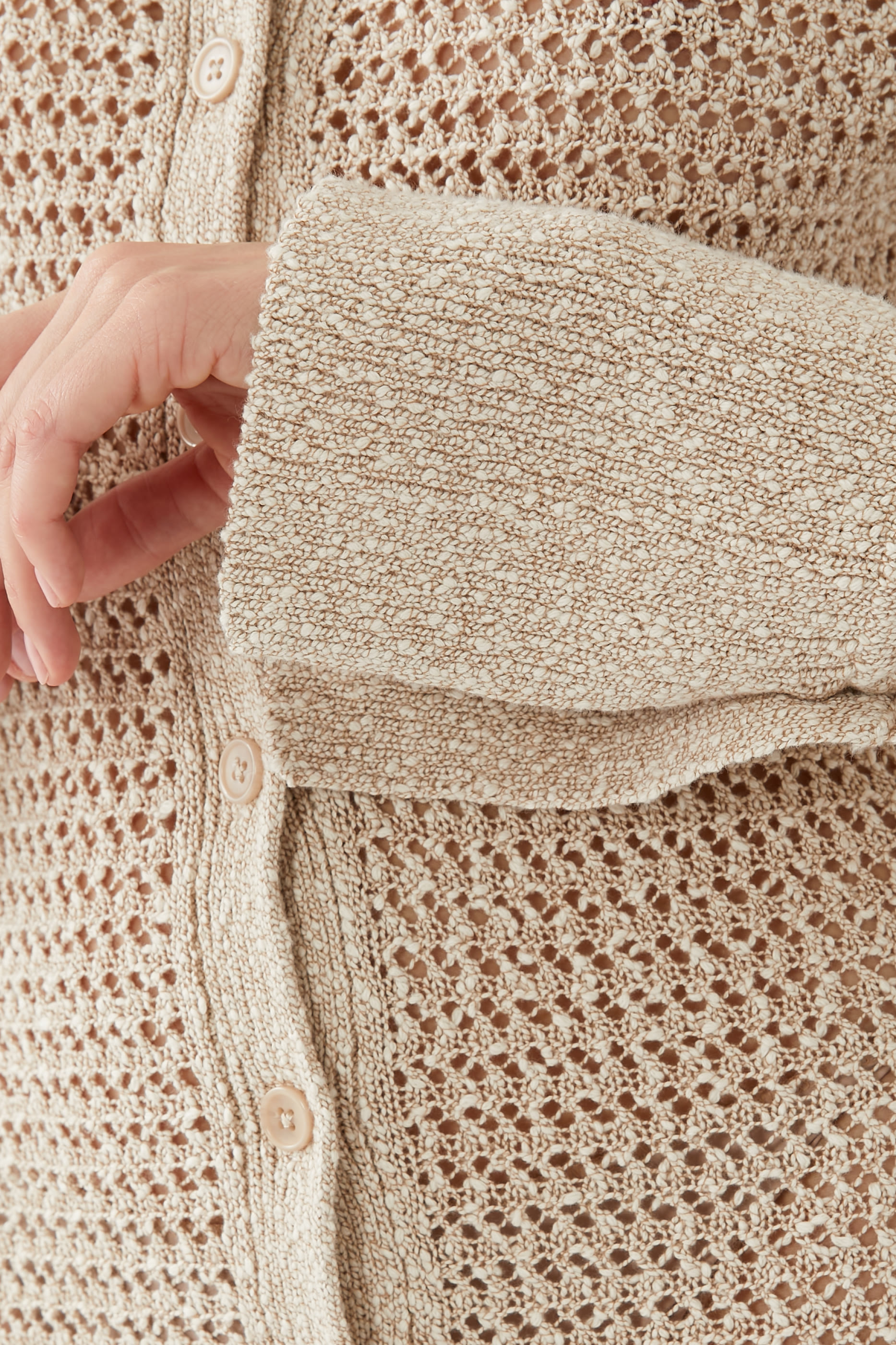 Cenci Crochet Knit Dress