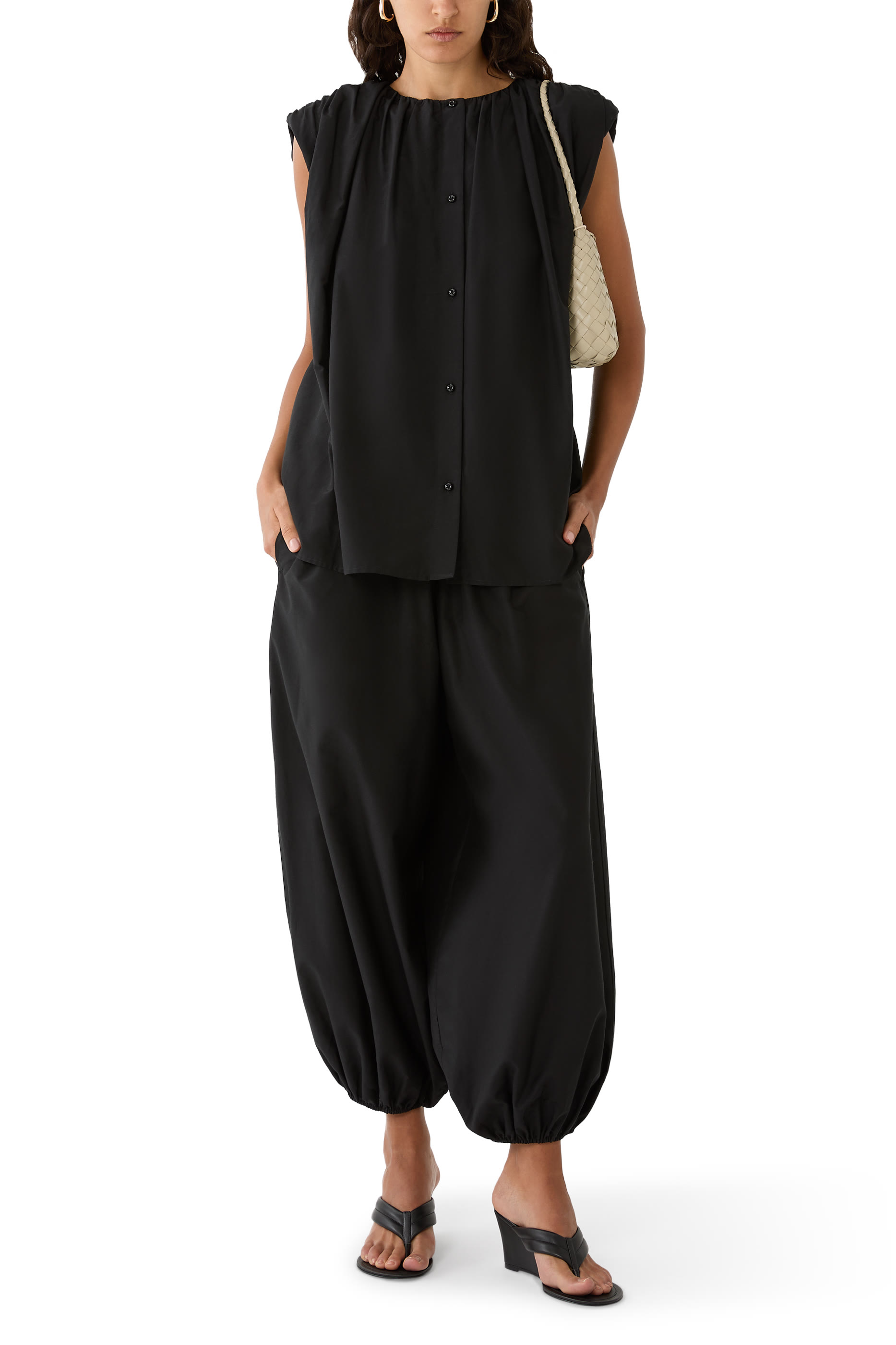 Anca Gathered Blouse