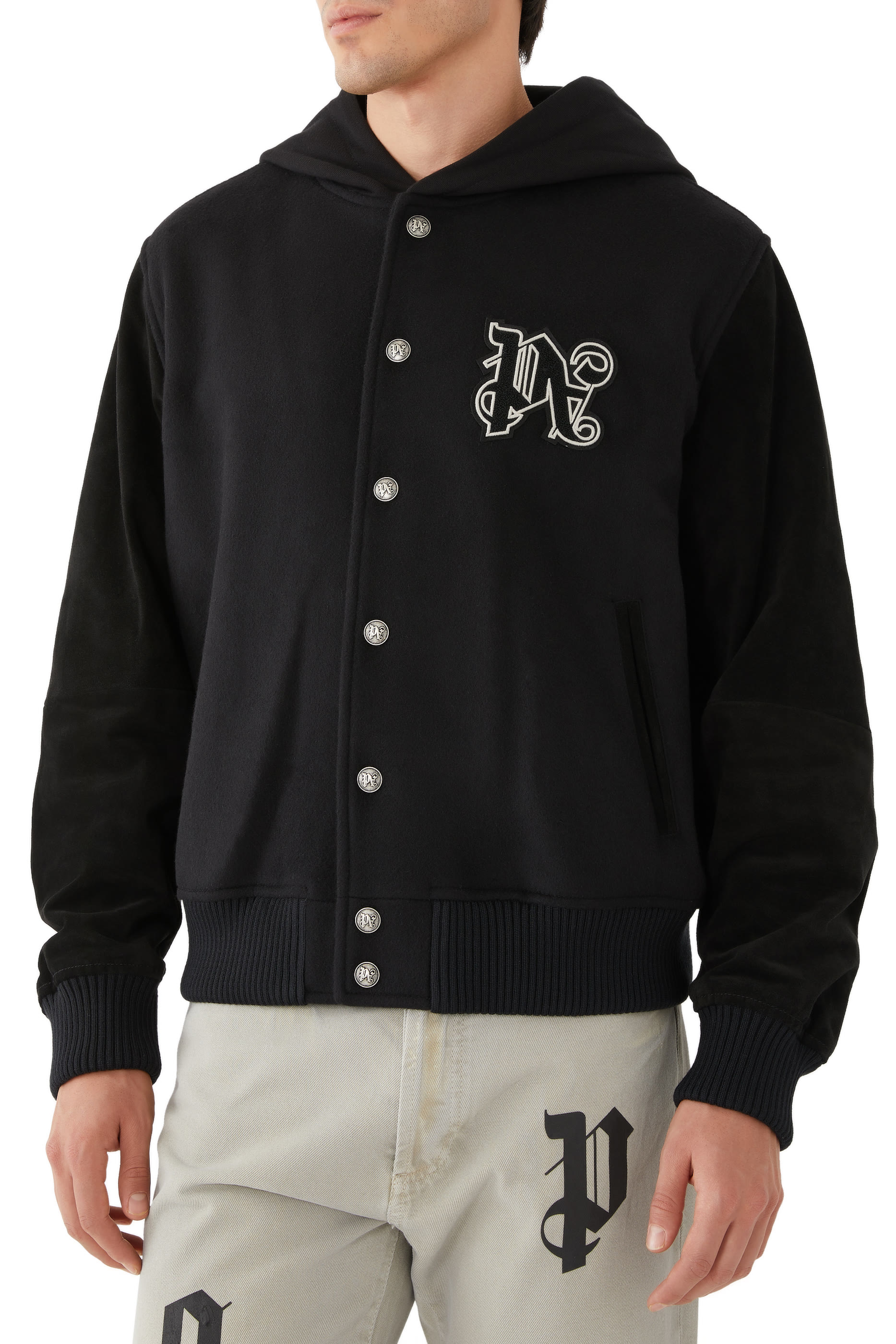 Vertigo Hooded Varsity Jacket