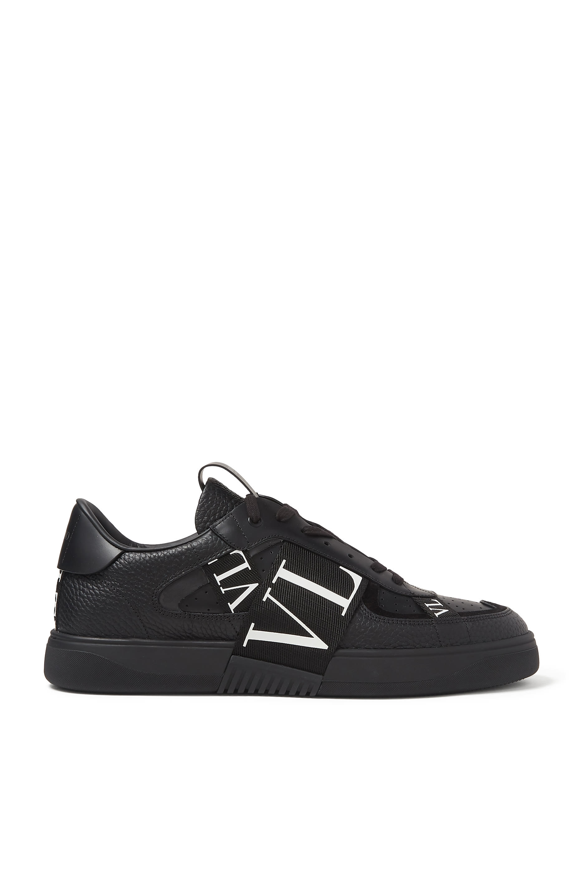 VLTN Band Low-Top Calfskin Sneakers