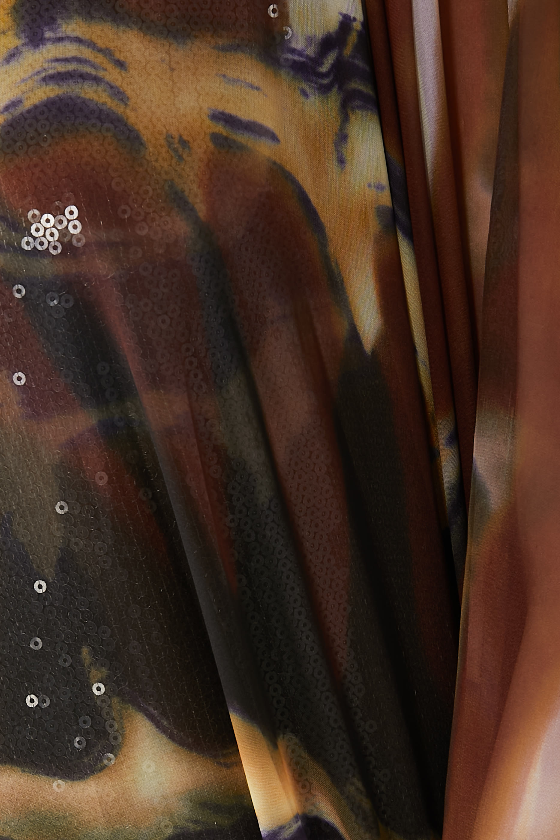 Ushi Gown in Sequins & Chiffon