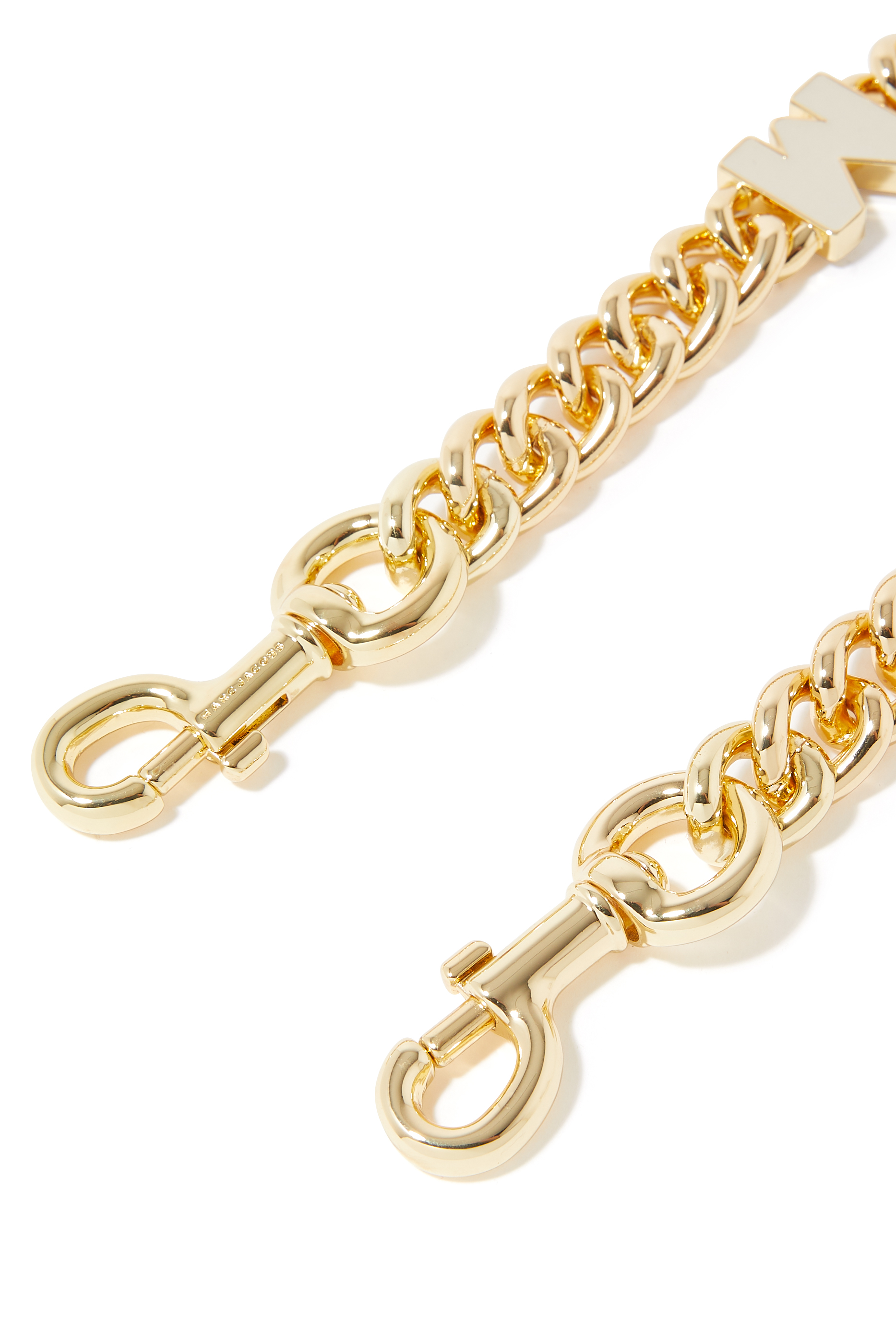 The Heart Charm Chain Shoulder Strap