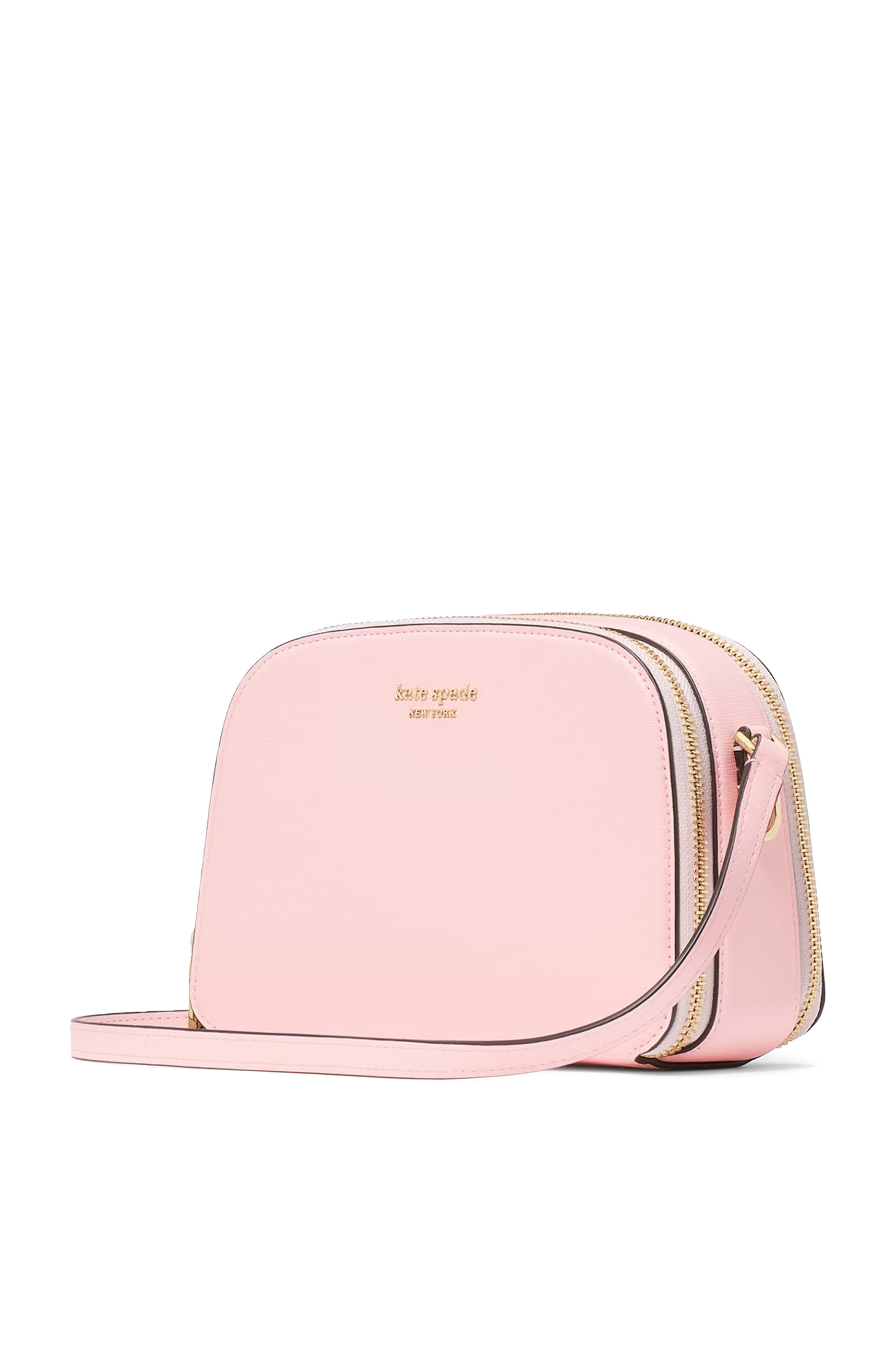 Devin Double Zip Dome Crossbody Bag