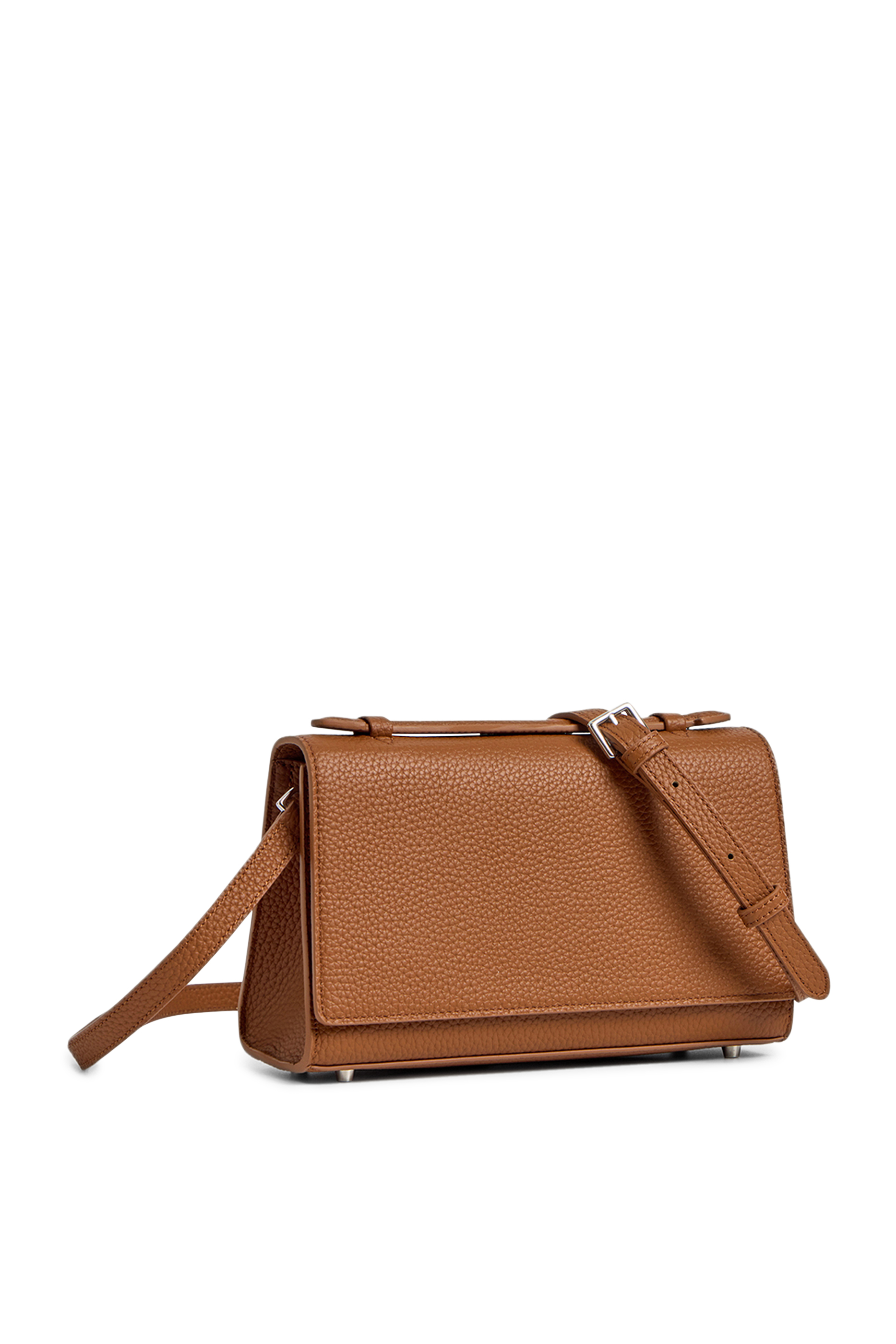 Textured Leather Tote Bag