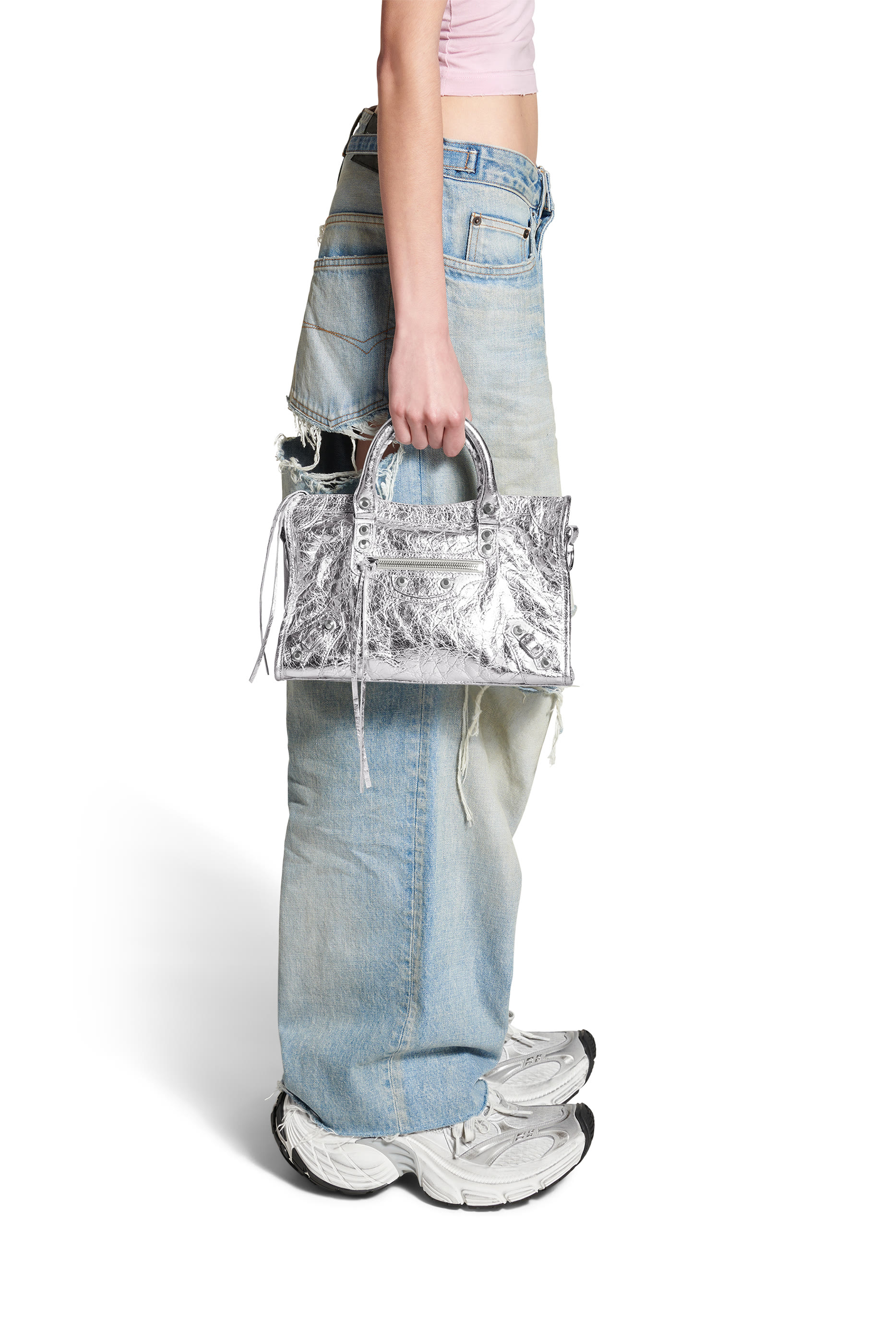 Le City Small Metallized Bag