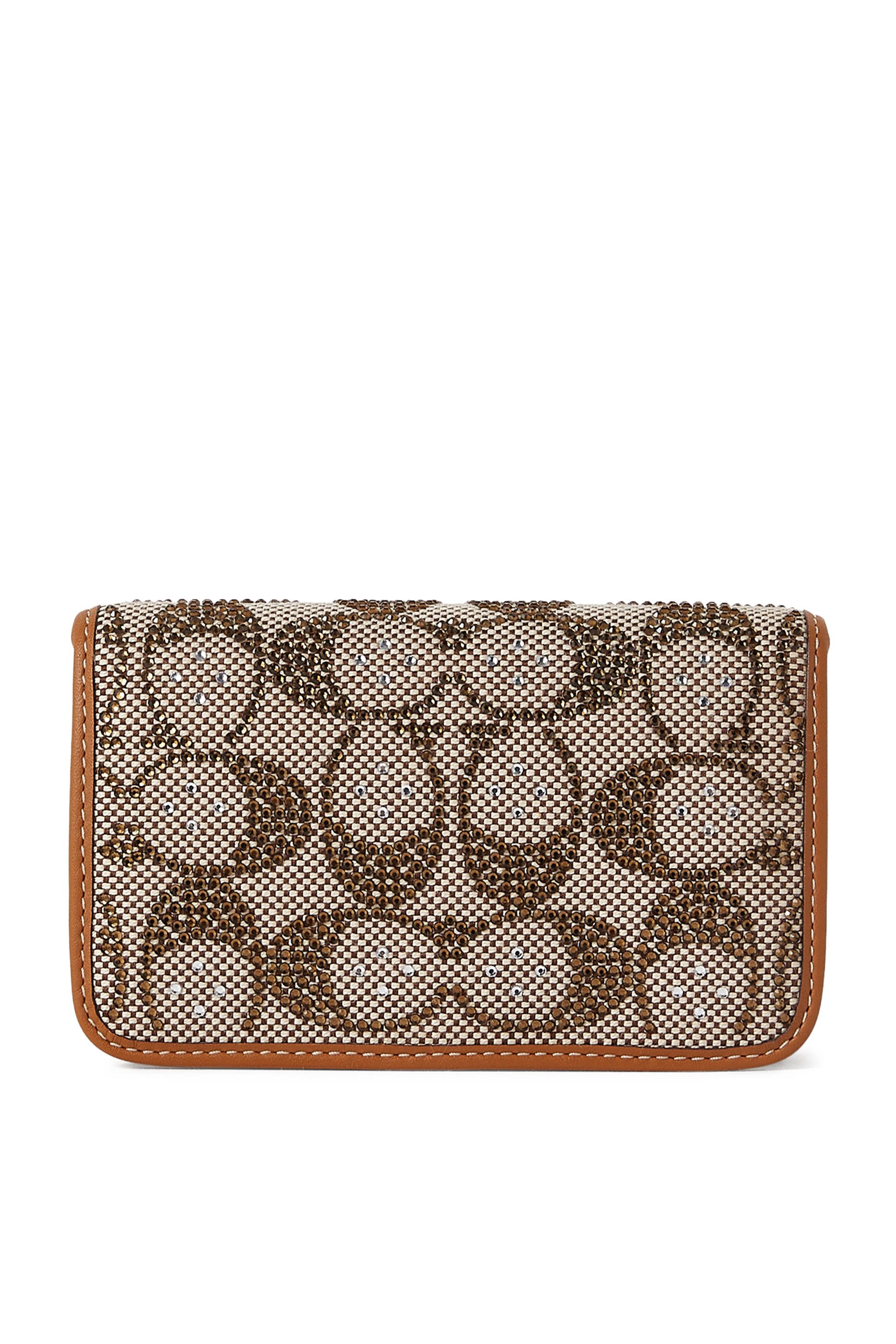 Crystal Signature Jacquard Slim Card Case