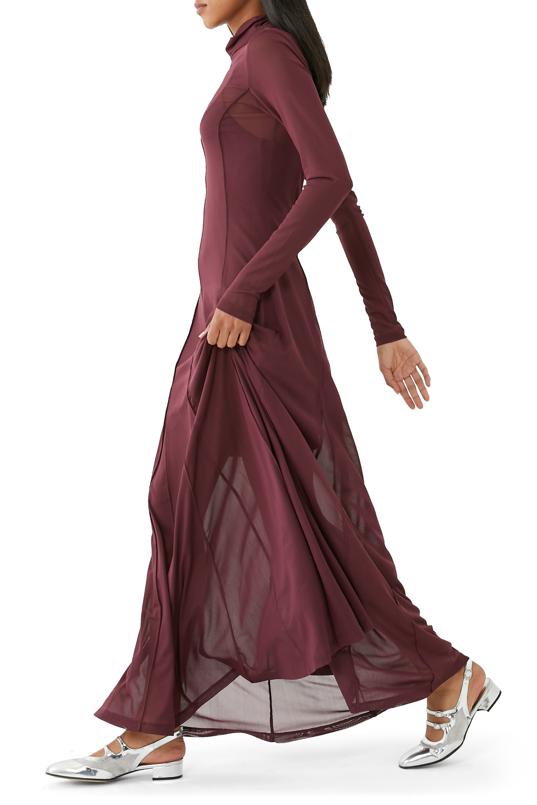 Peche Metallic 20 Slingback Pumps