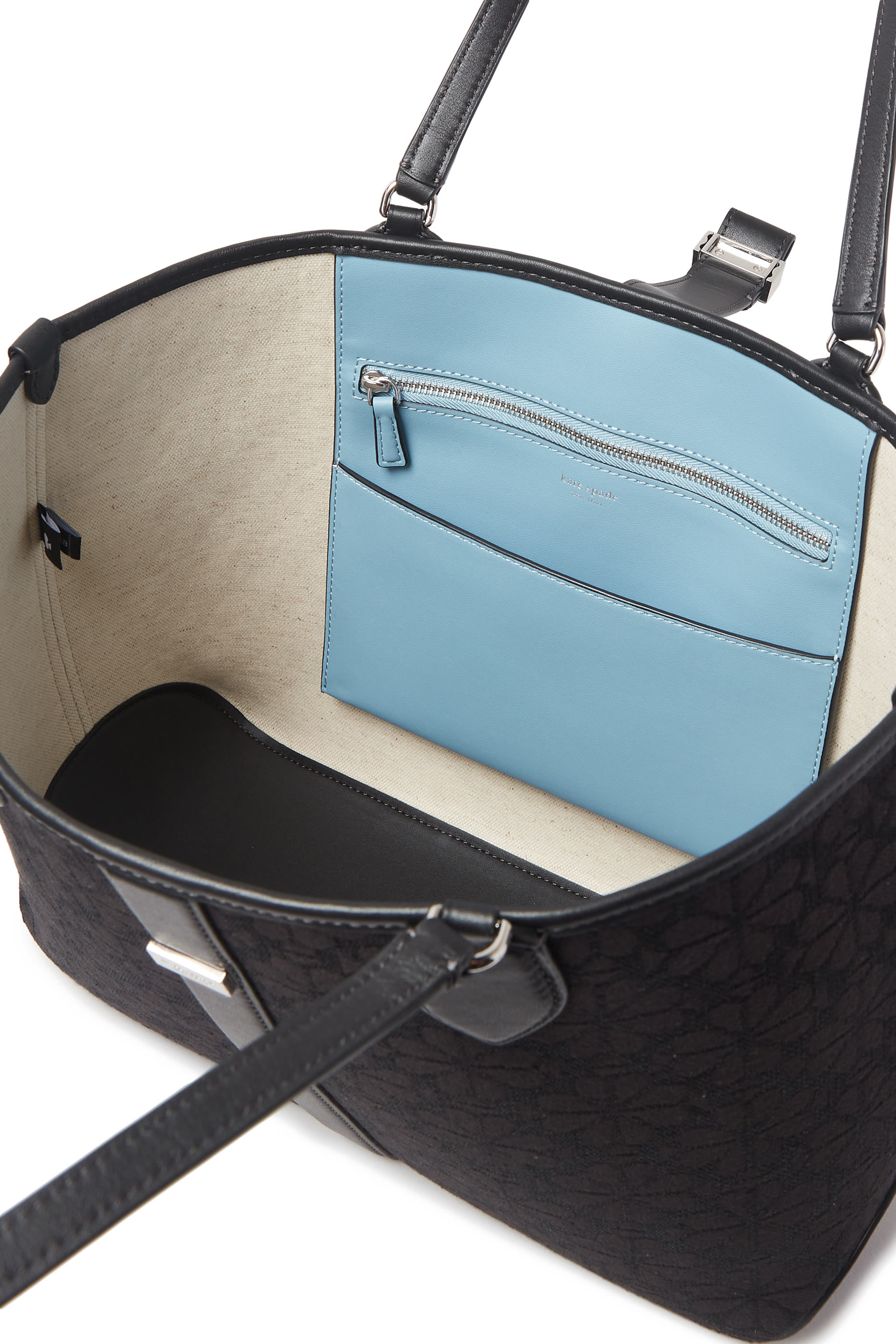 Spade Flower Jacquard Medium Tote Bag