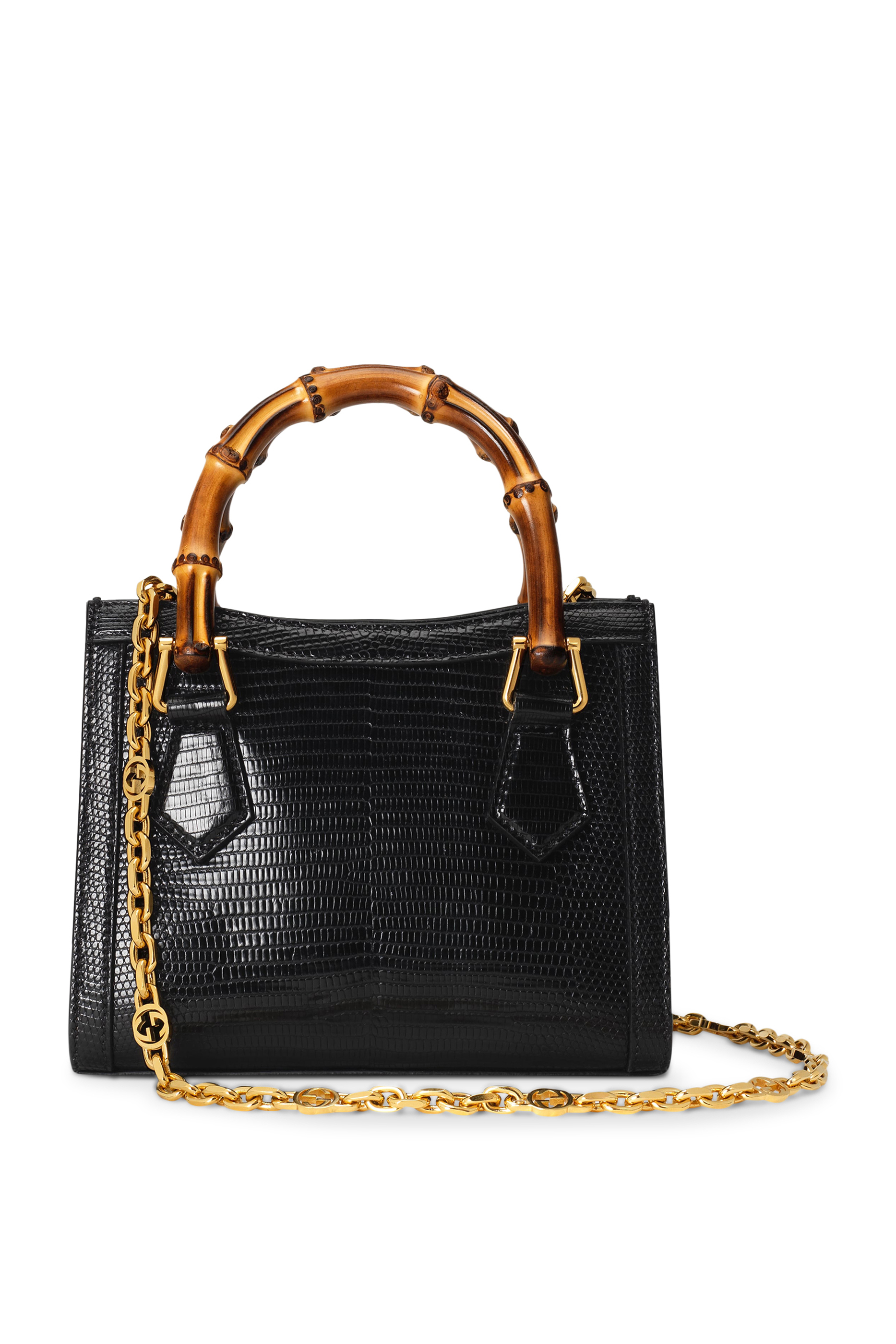 Diana Lizard Mini Tote Bag