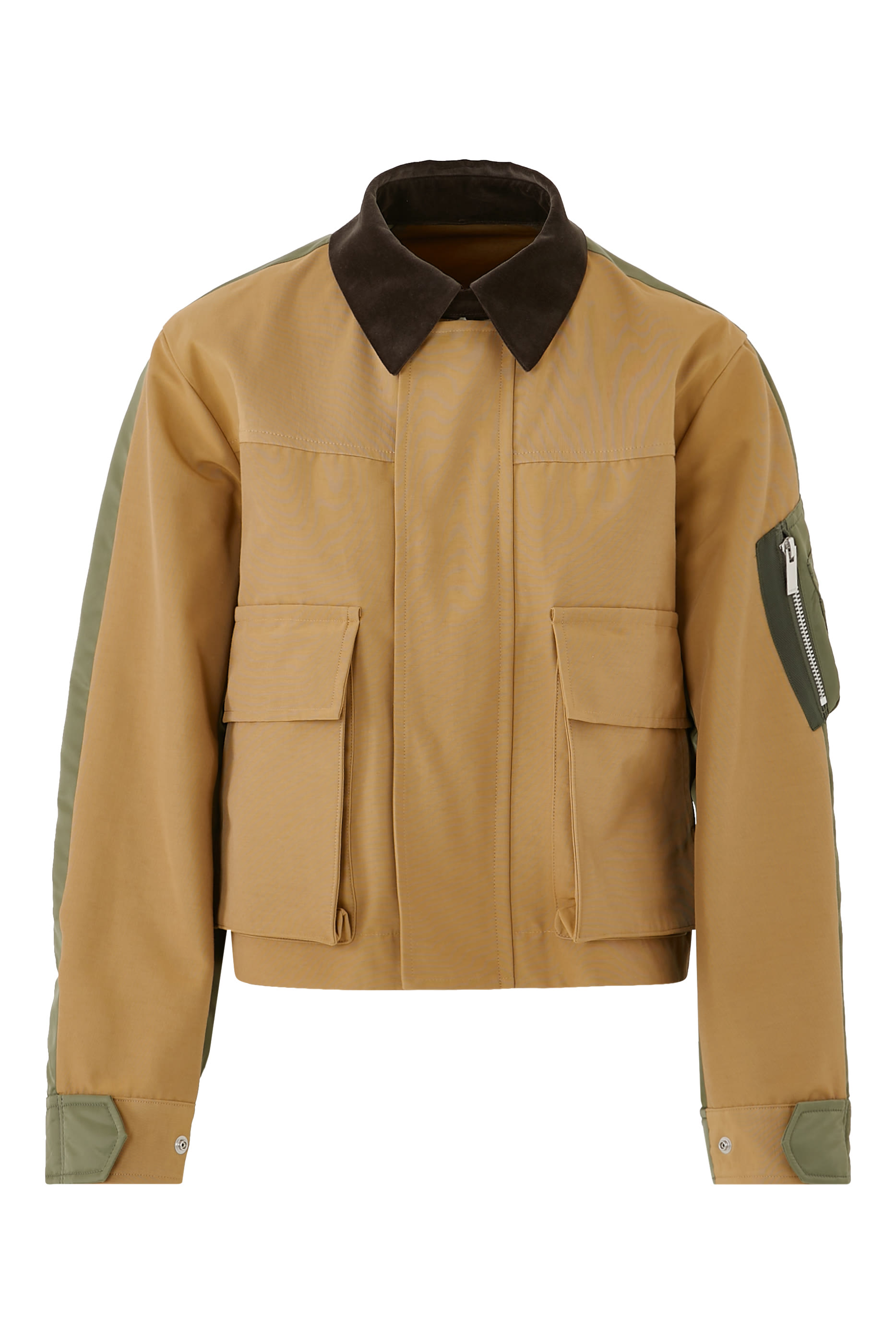 Grosgrain x Nylon Twill Blouson