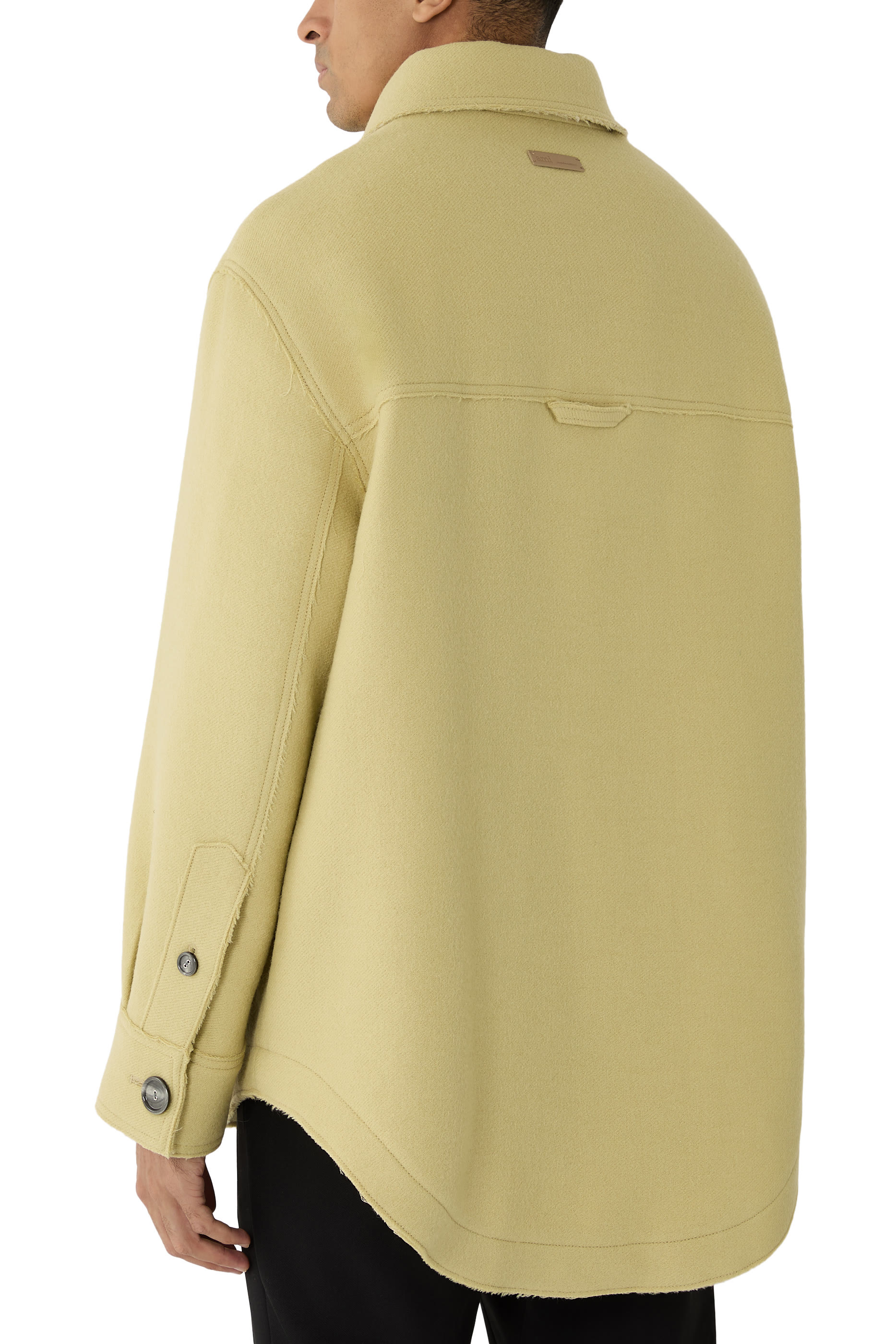 Wool Buttoned Jacket