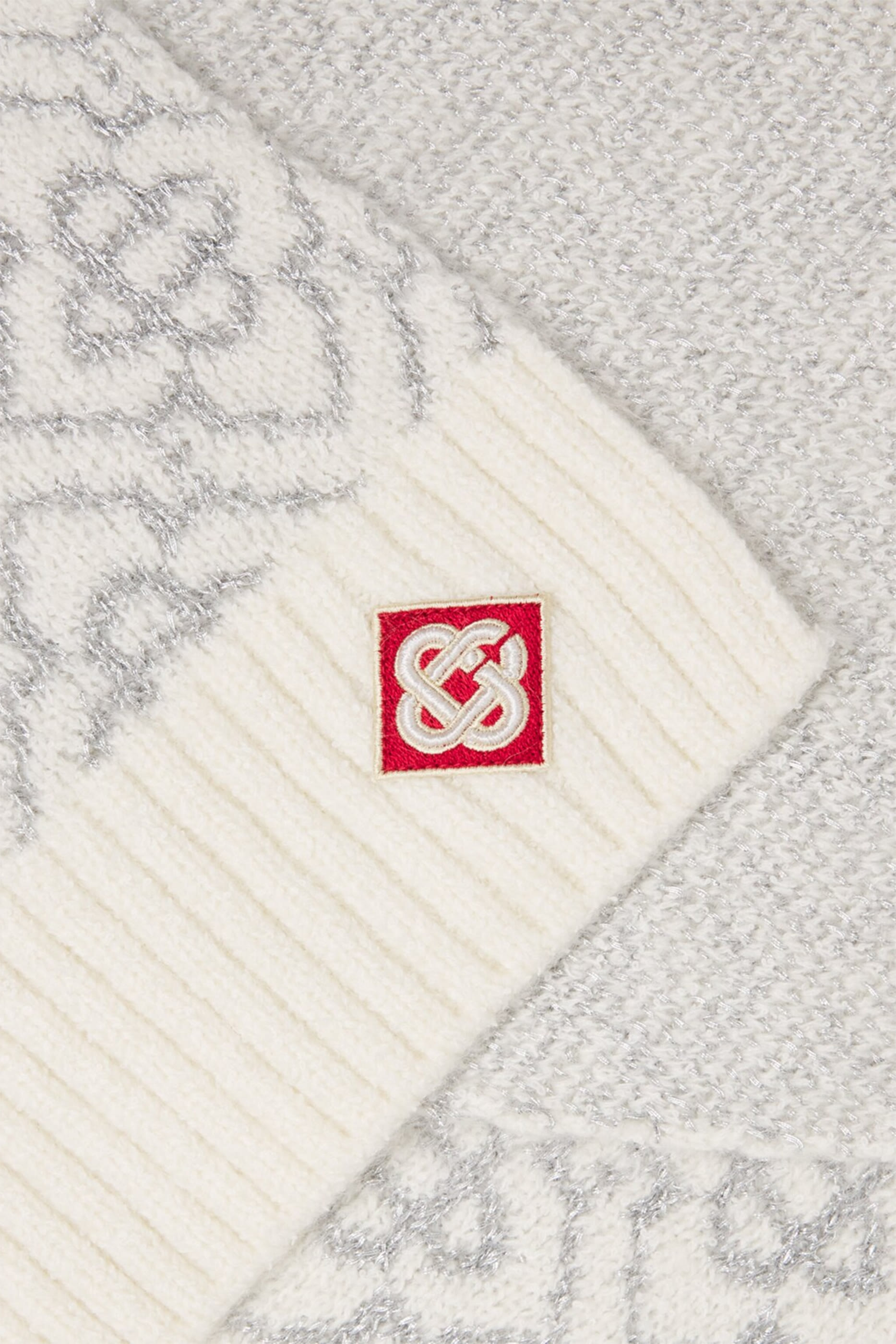 Ski Monogram Mohair Scarf