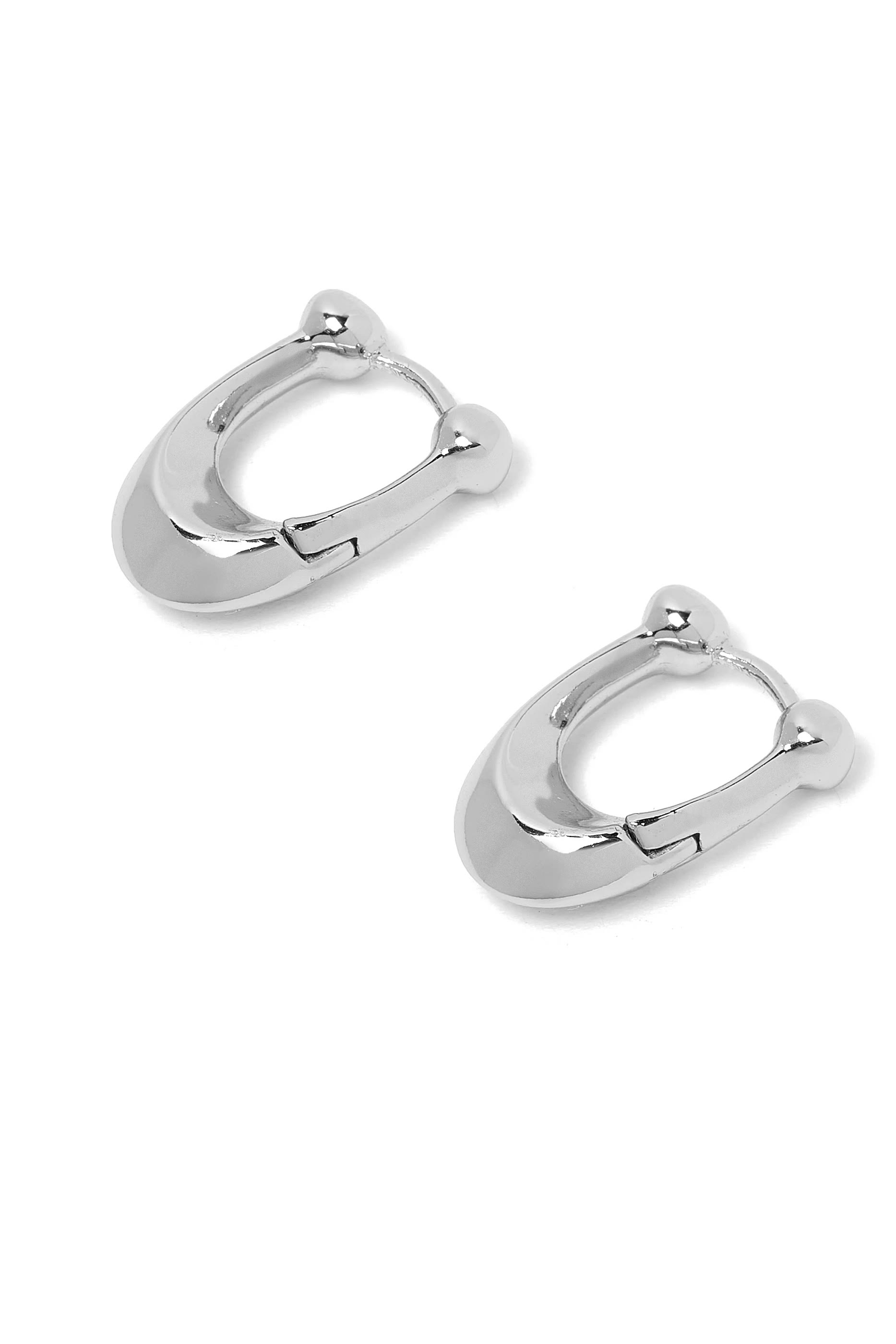 Signature C Huggie Earrings
