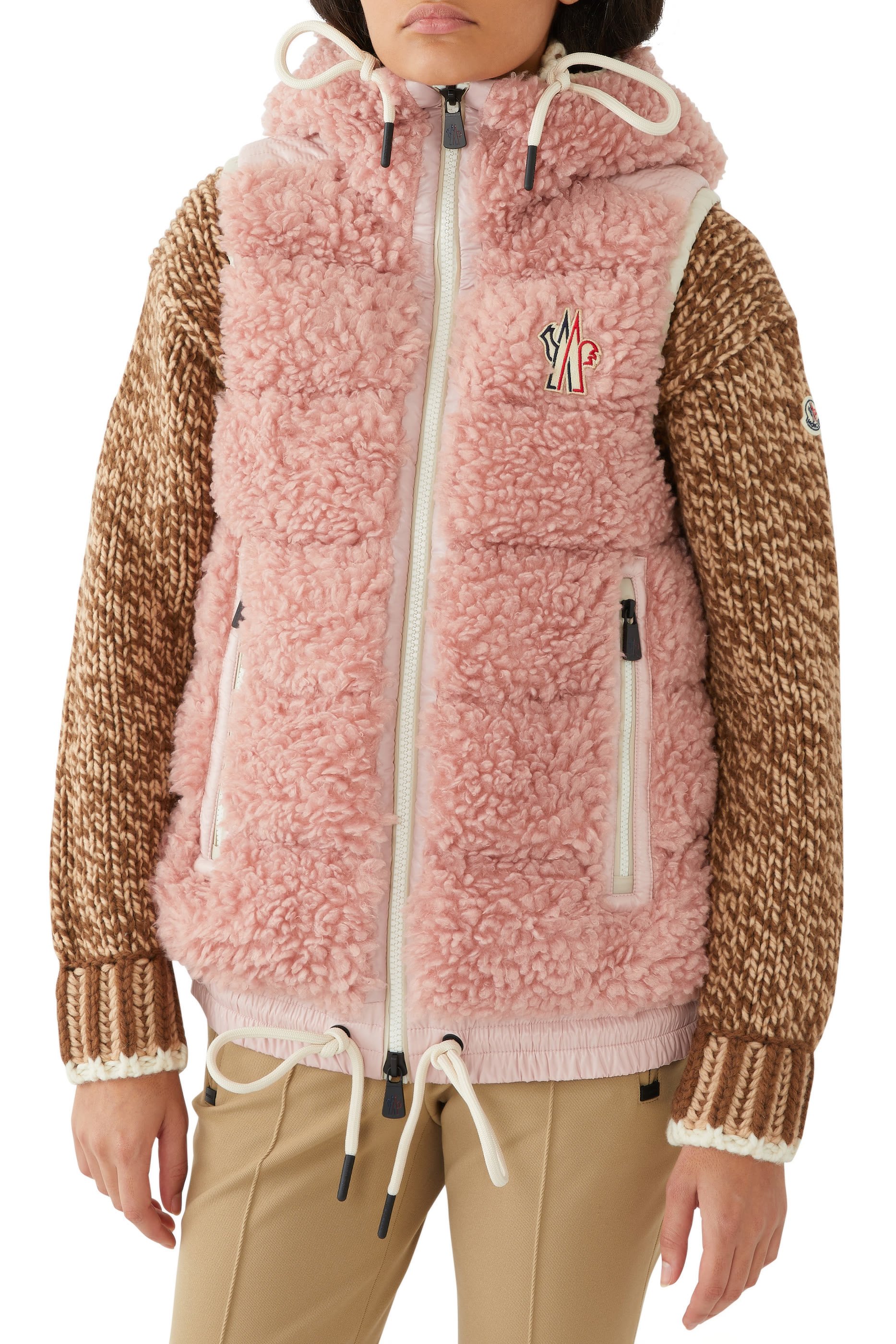 Padded Teddy Zip-Up Vest
