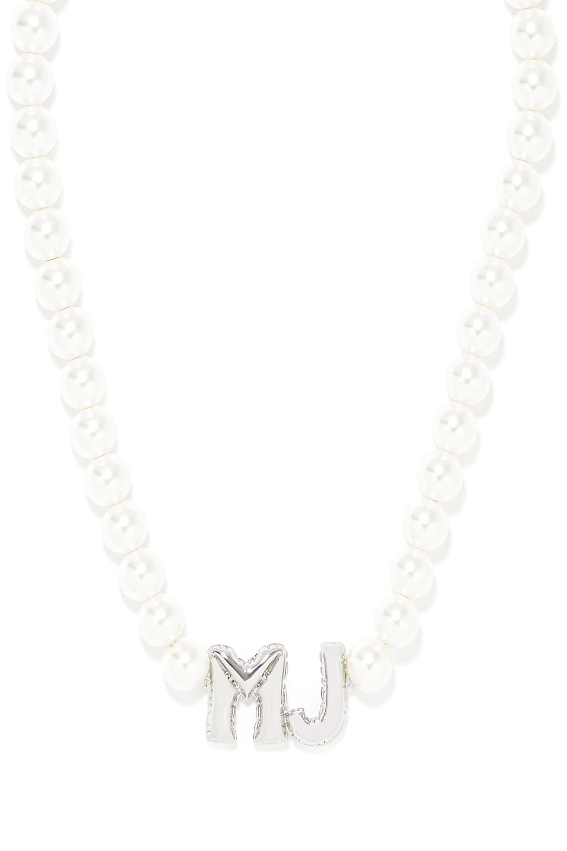 MJ Balloon Pearl Necklace