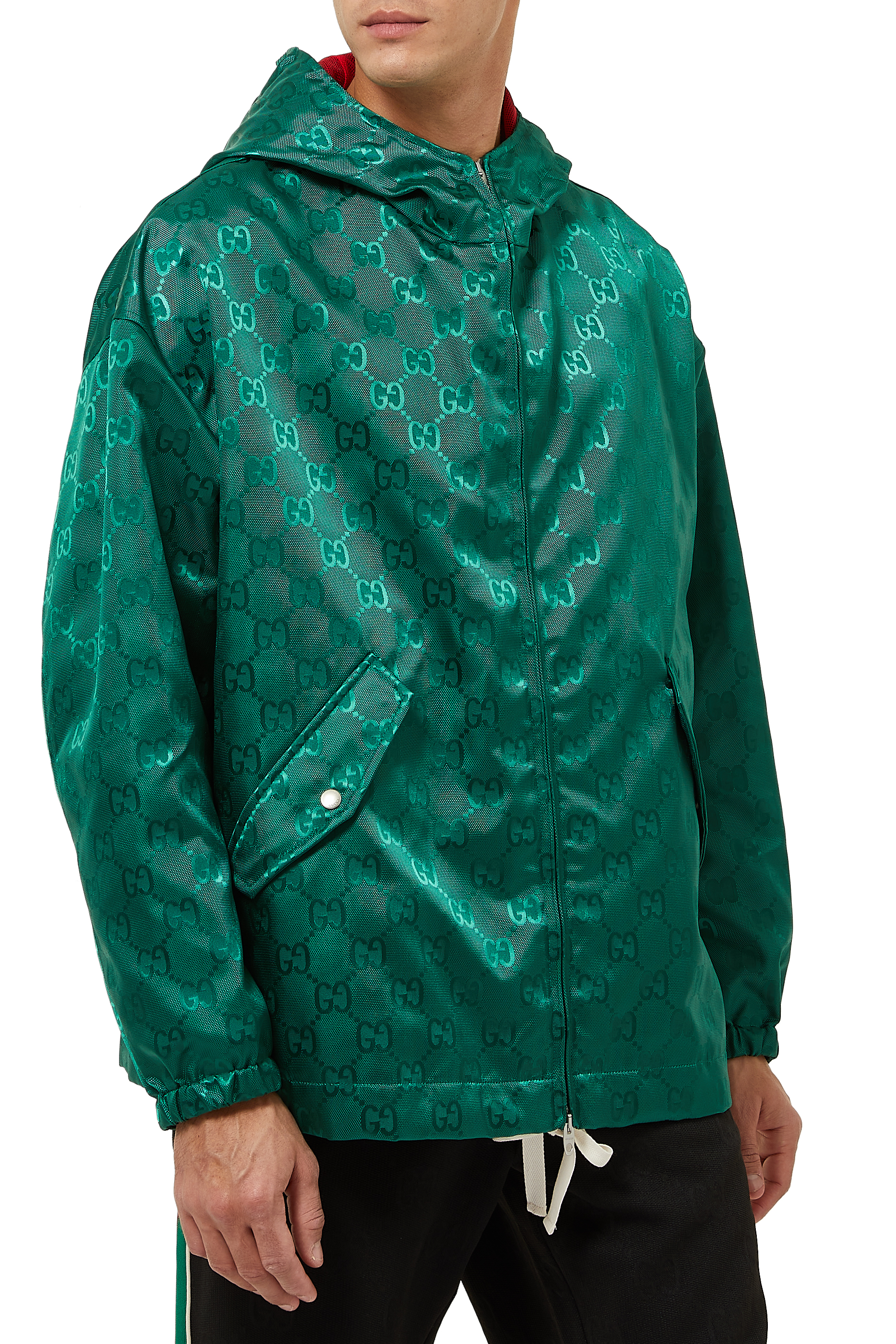 Water Repellent GG Canvas Jacket