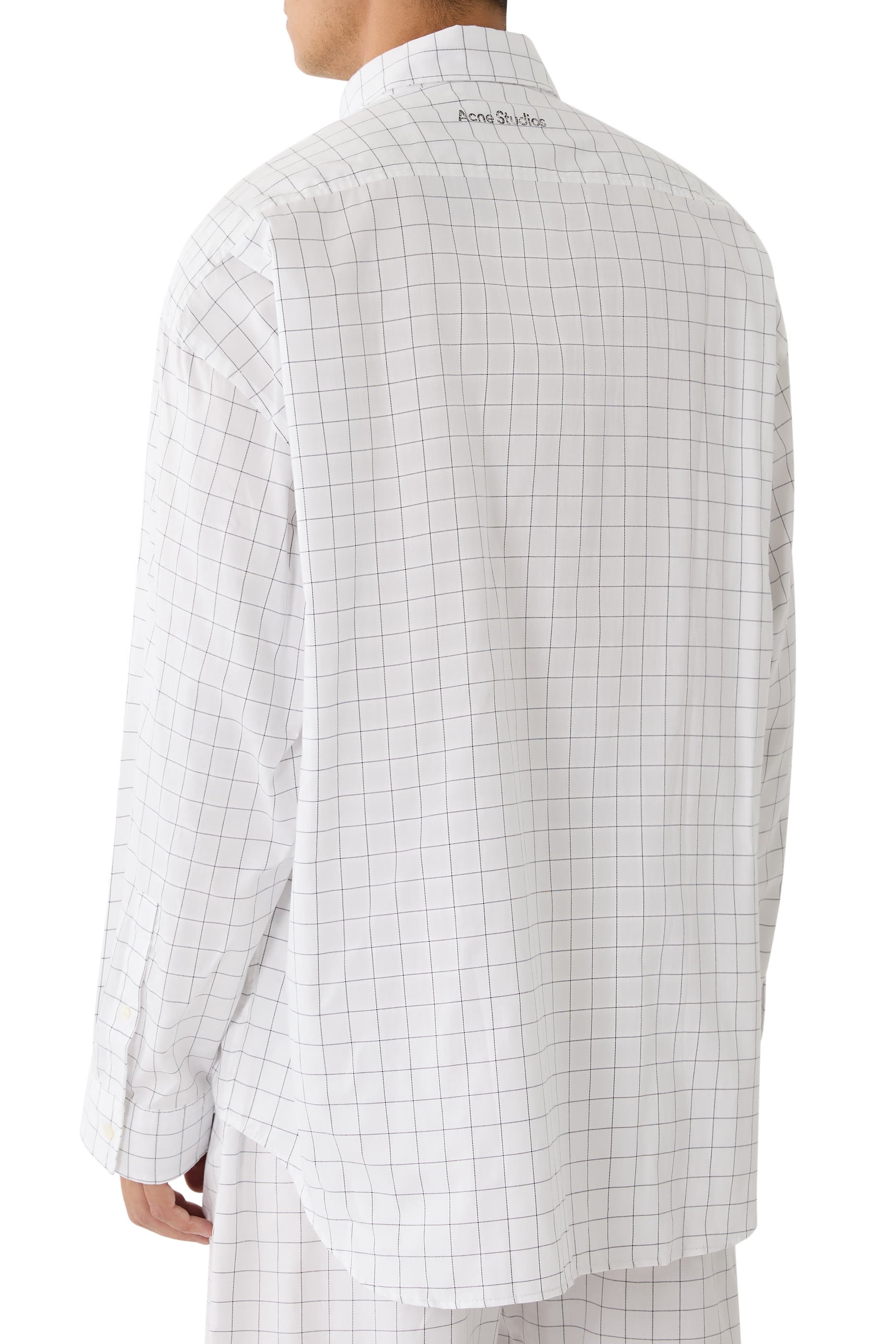  Check Button-Up Shirt 