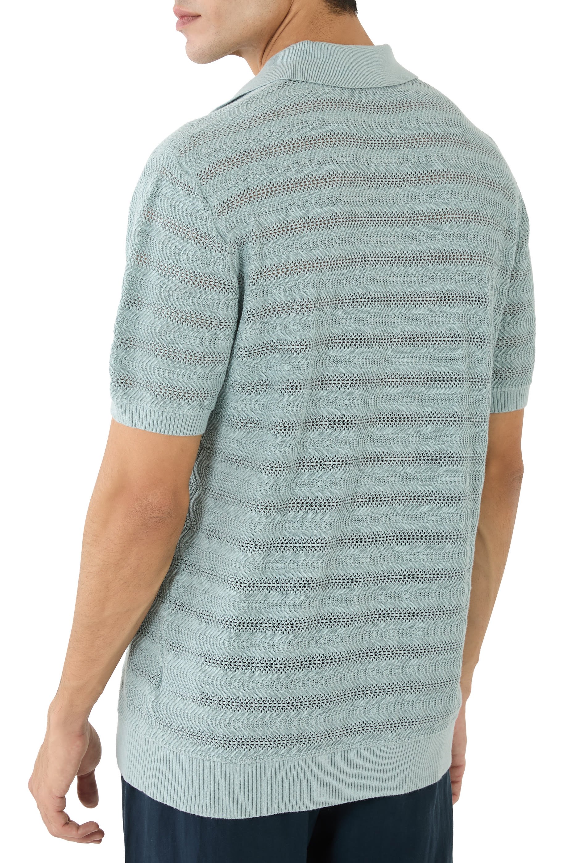 Vidal Cotton Jacquard Polo