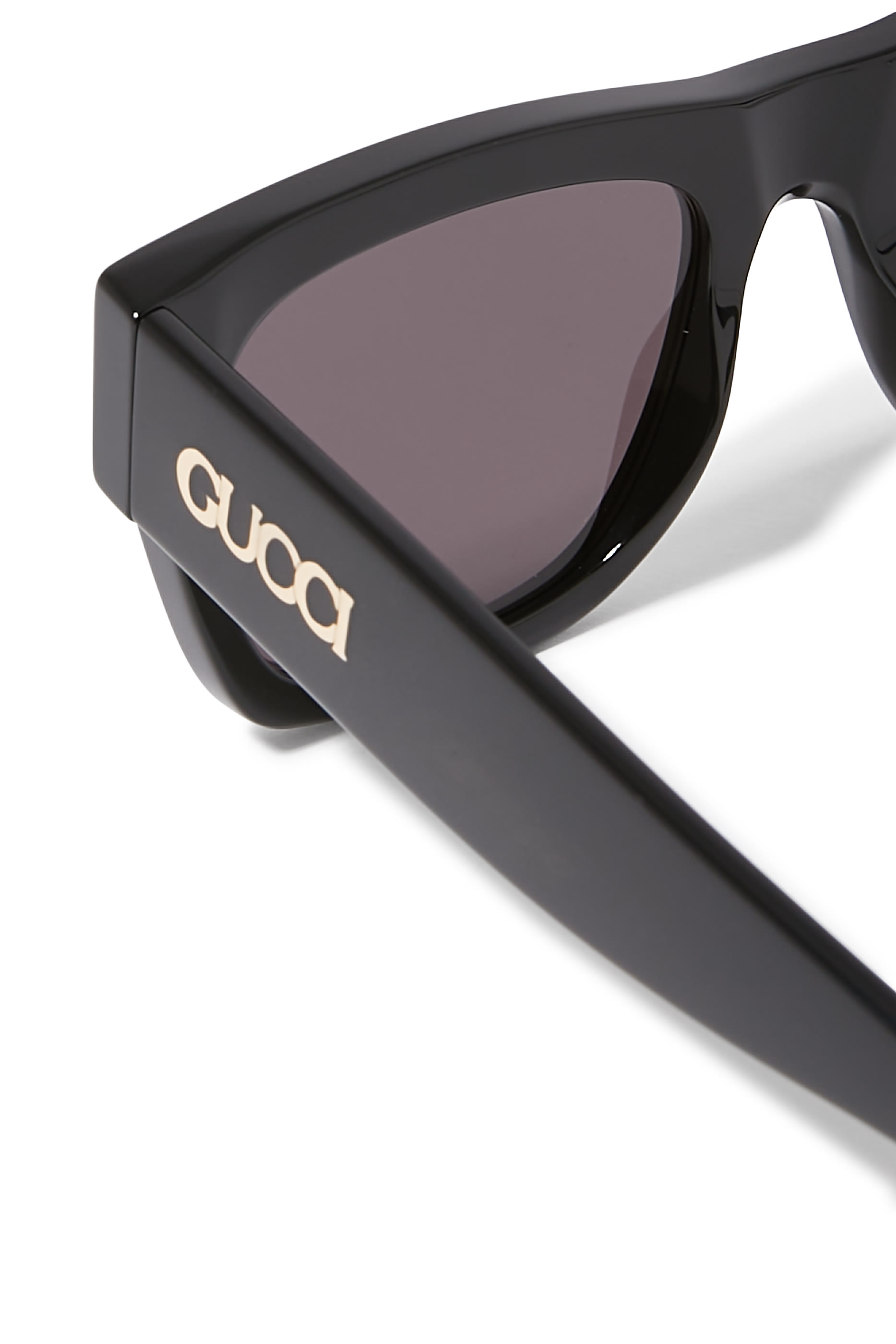 Logo Square Frame Sunglasses