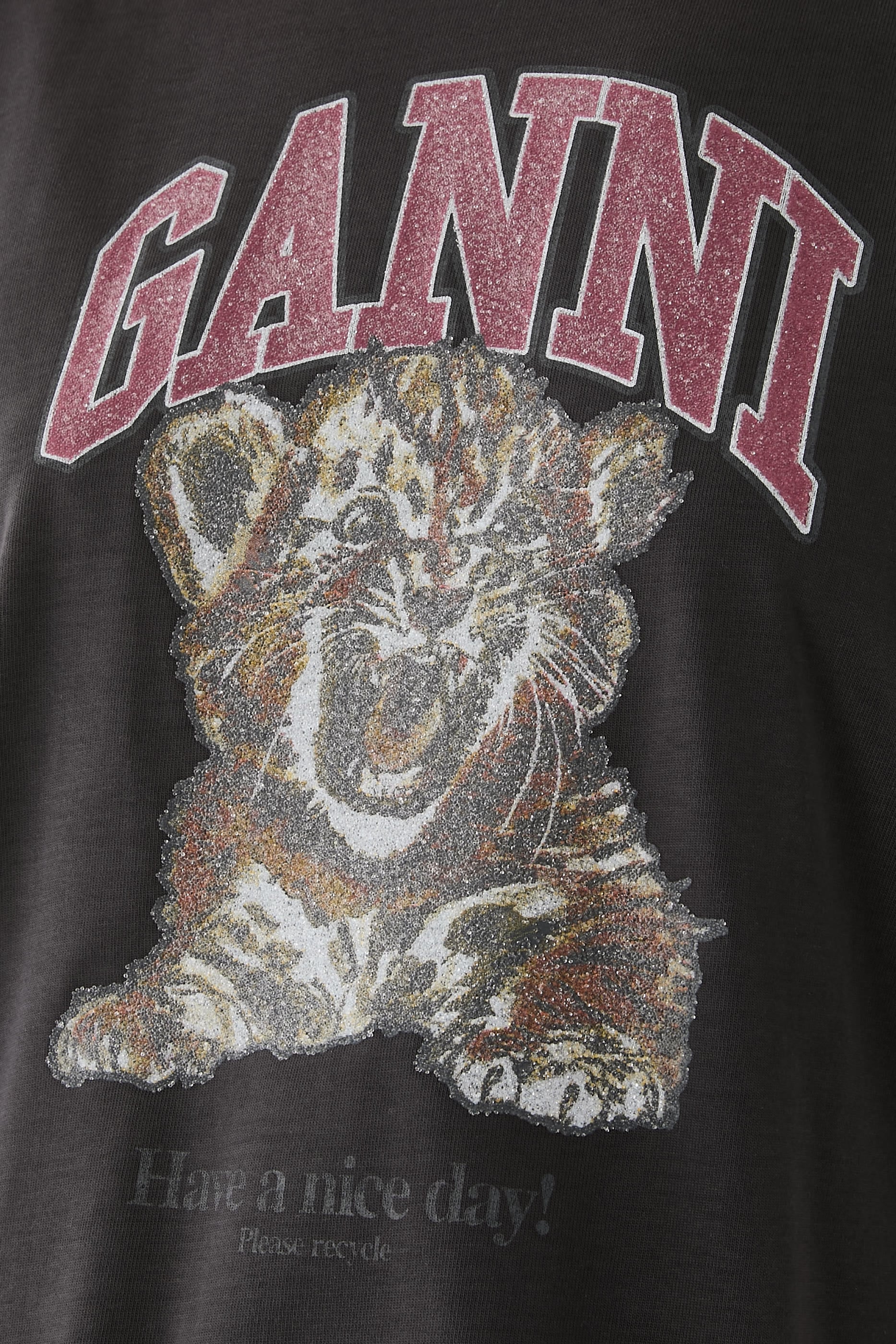 Caviar Print Tiger T-shirt