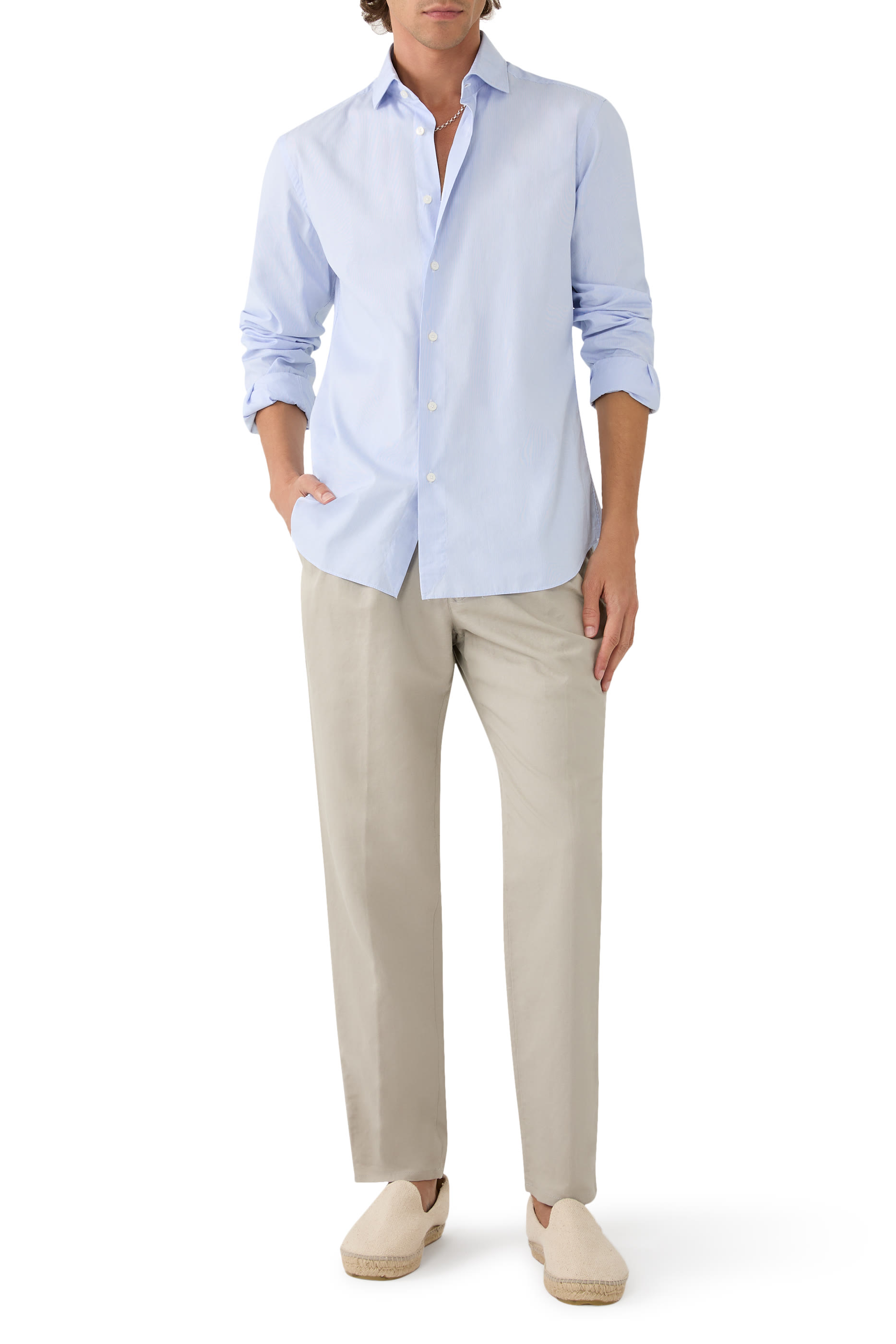 Slim Fit Cotton Shirt