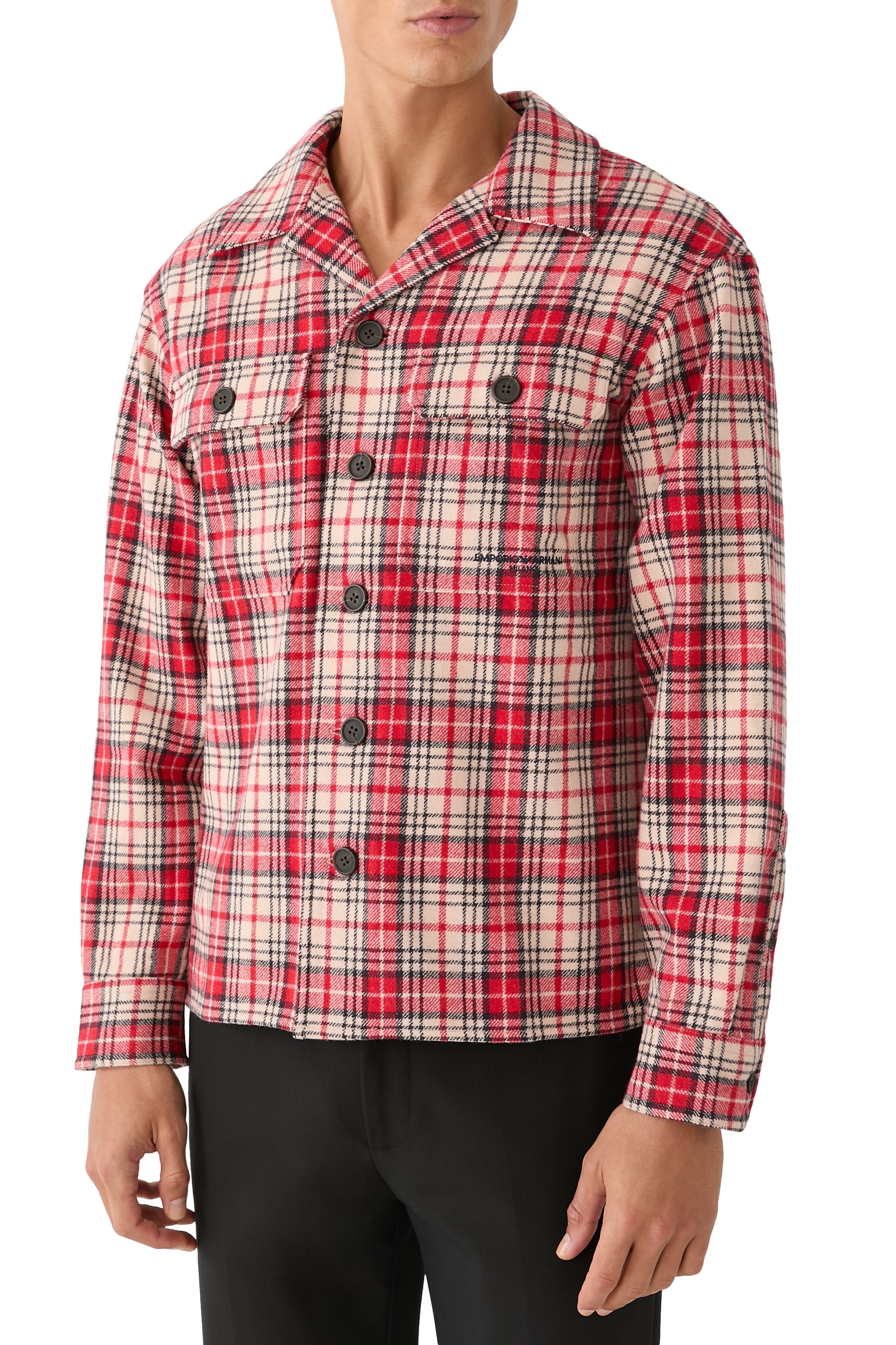 Checked Overshirt