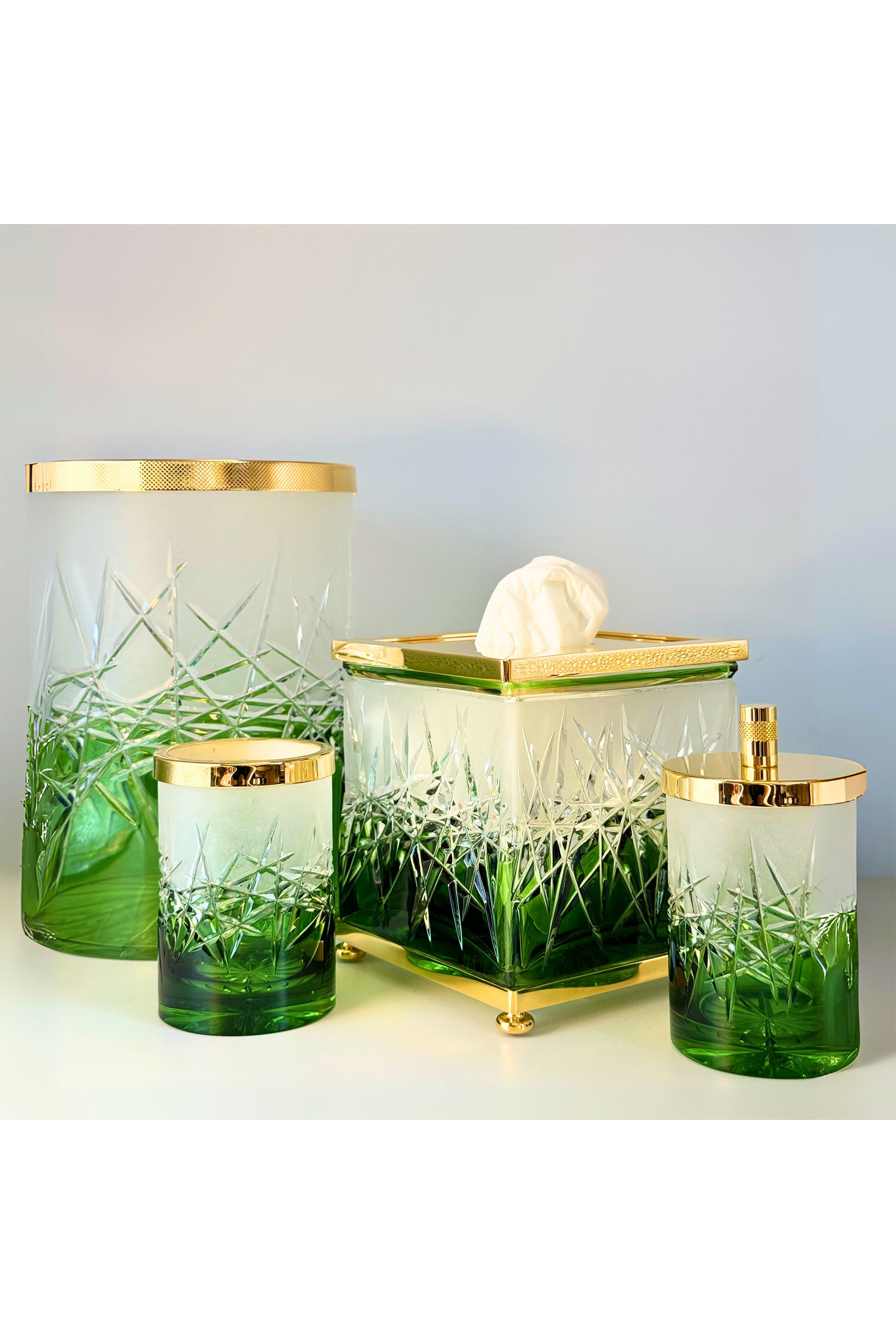 Ivy Green Tissue Holder