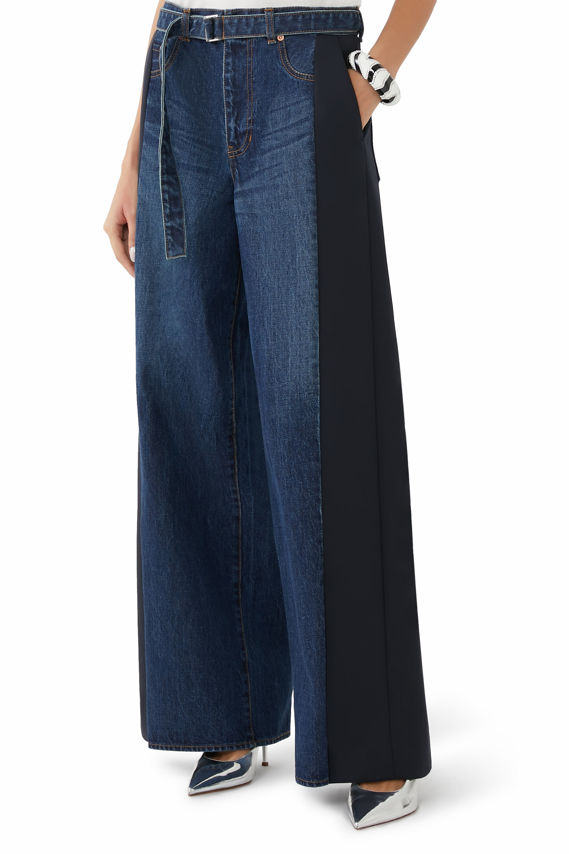 Denim x Suiting Pants