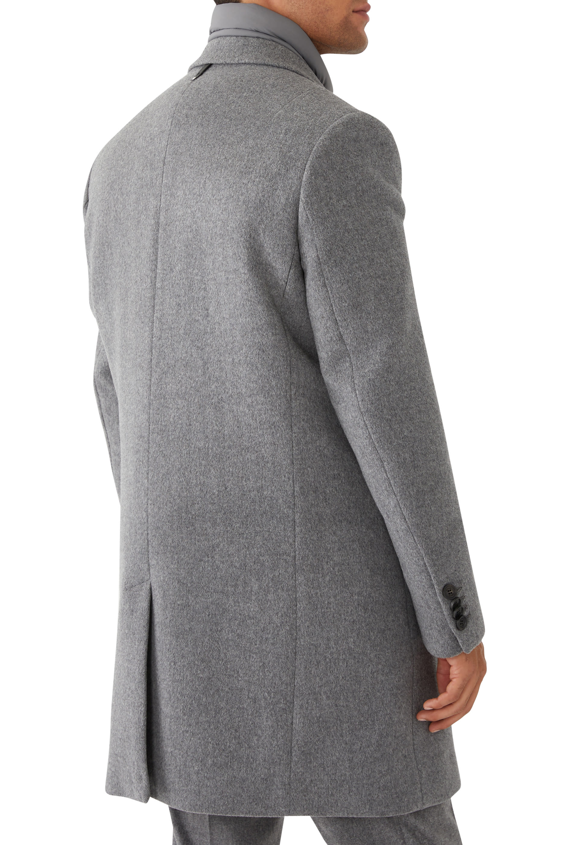 Skai-SLB, 3-in-1 Wool Coat with Removable Down Liner