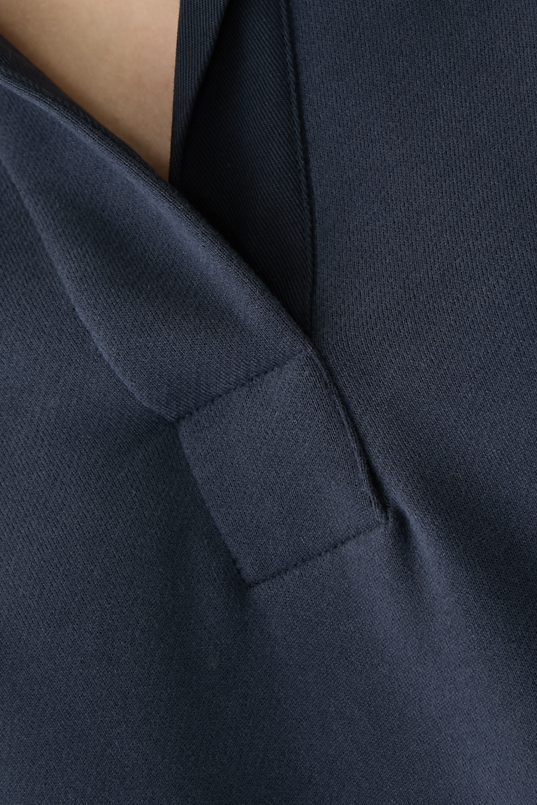 Travel Collared Sweatshirt Organic Cotton