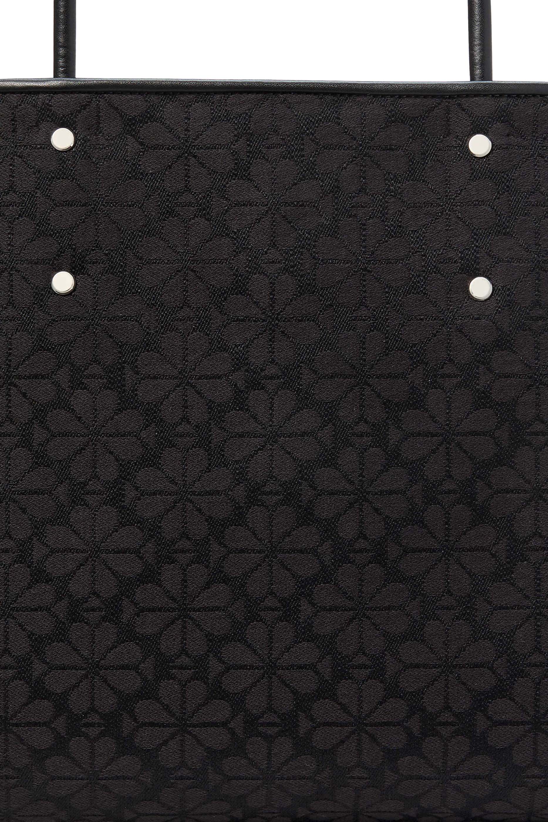 Spade Flower Jacquard Large Everything Tote Bag