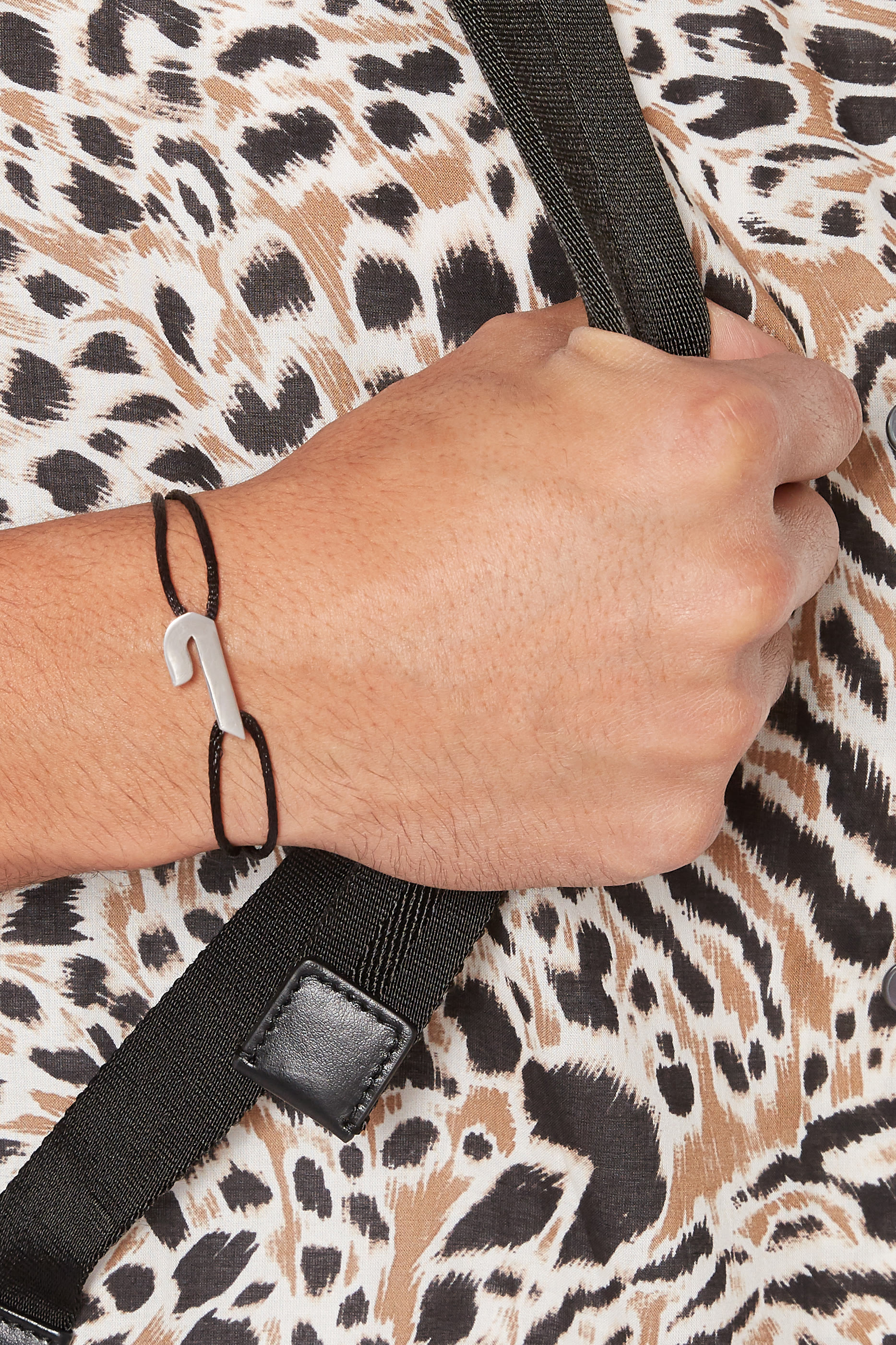 Arabic Letter 'Hhaa' Bracelet, Sterling Silver