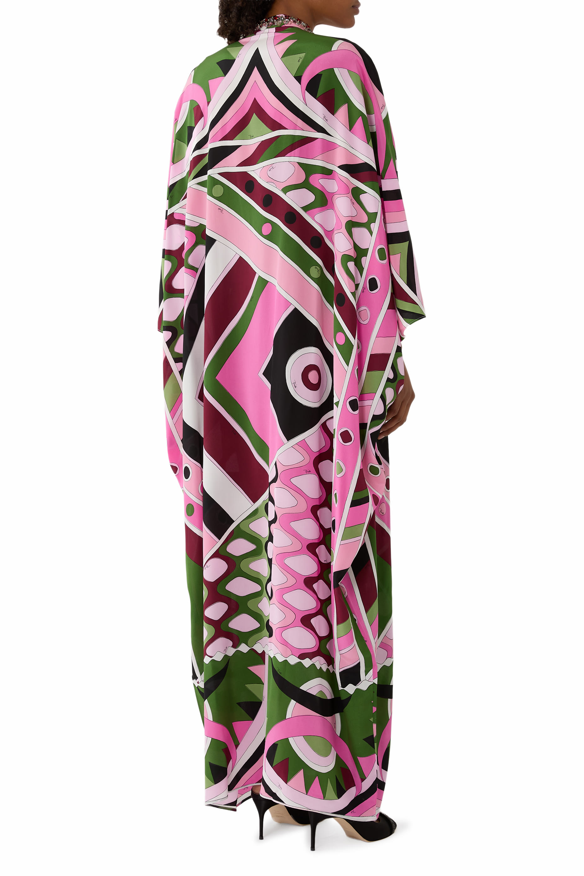Vivara Print Long Kaftan