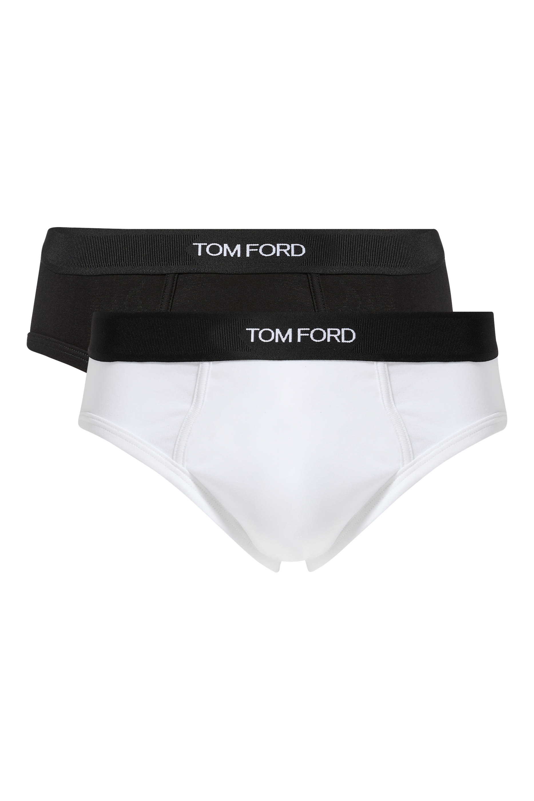 Cotton Stretch Jersey Briefs, Set of 2